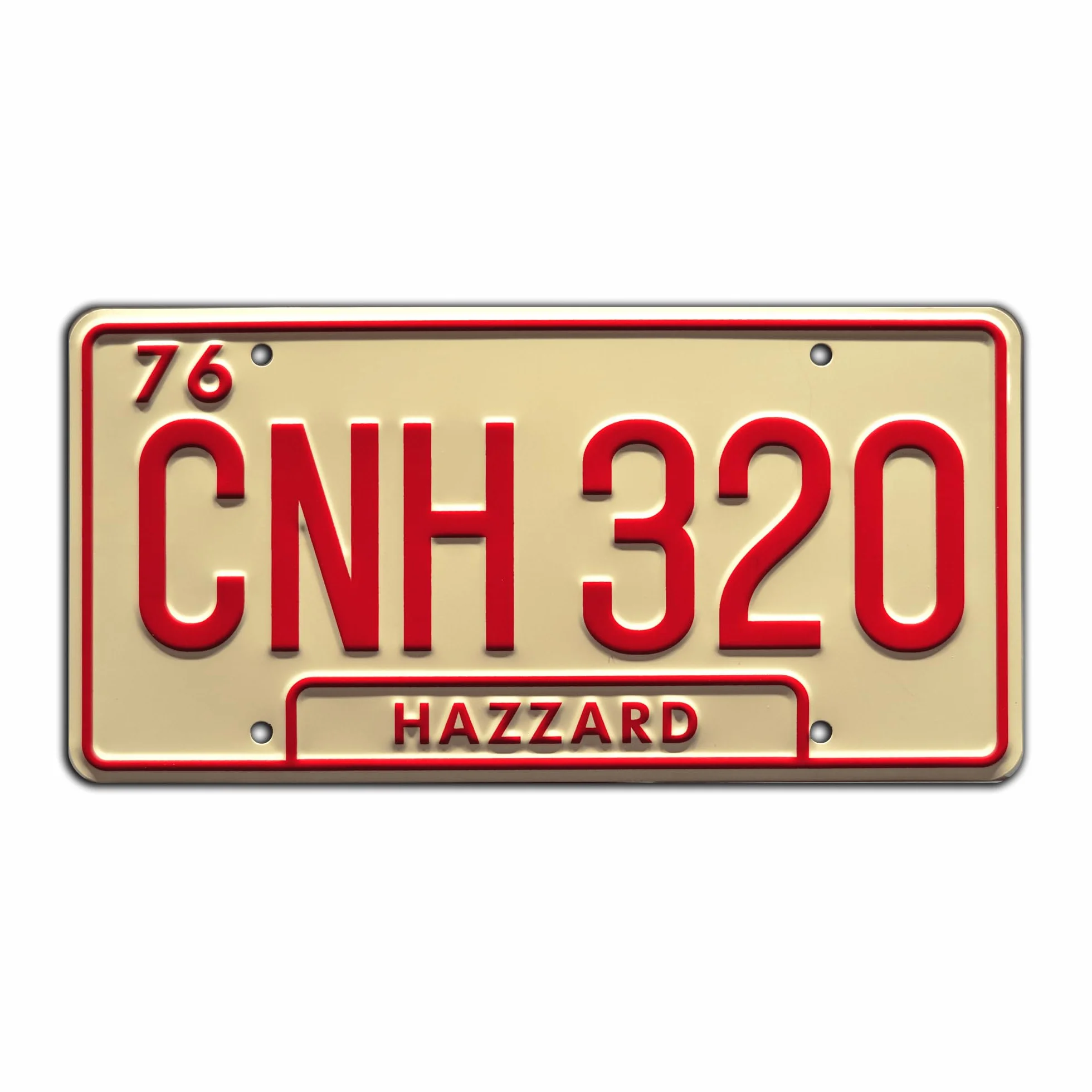 Dukes of Hazzard | Georgia CNH 320 | Metal Stamped License Plate