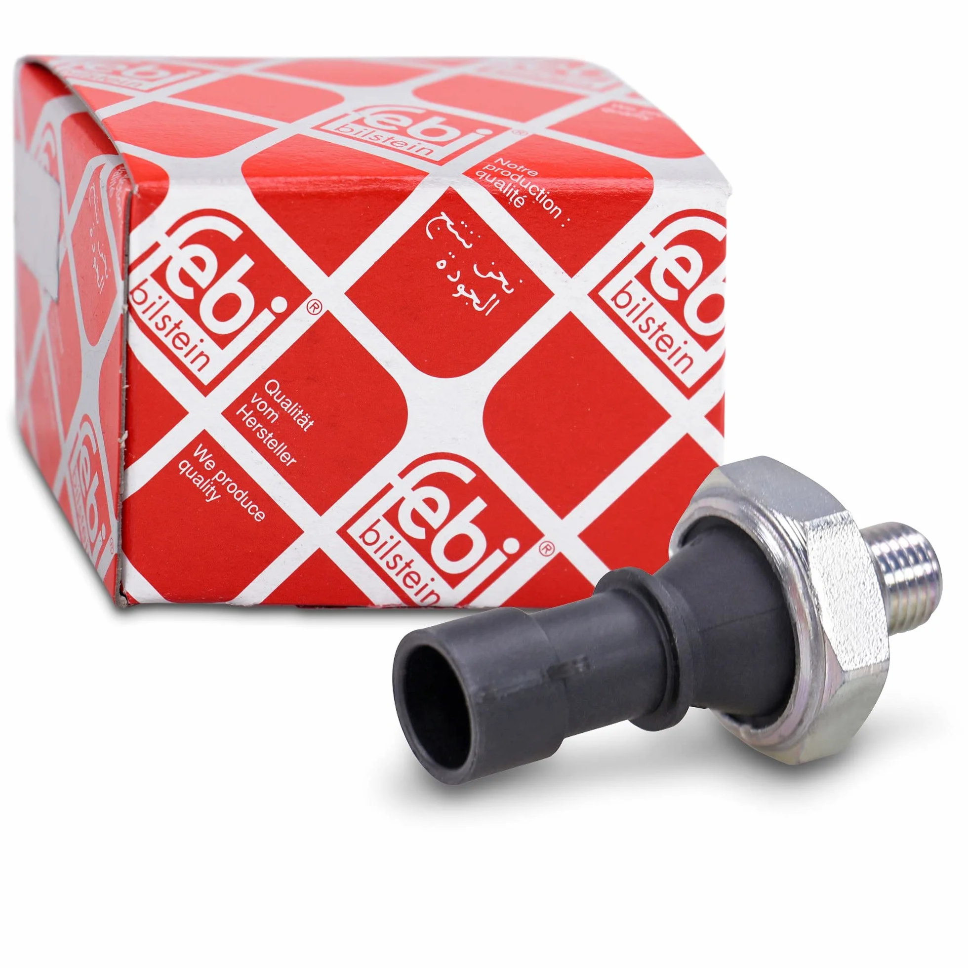 febi bilstein 17665 bulbo pressione olio con anello tenuta, 1 unità