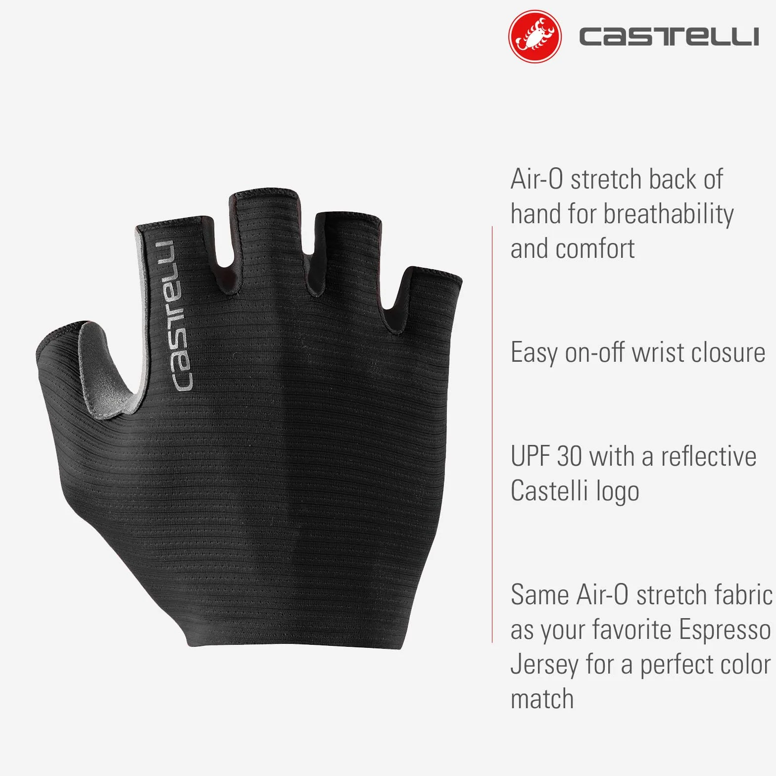 Castelli Espresso Short Gloves XL