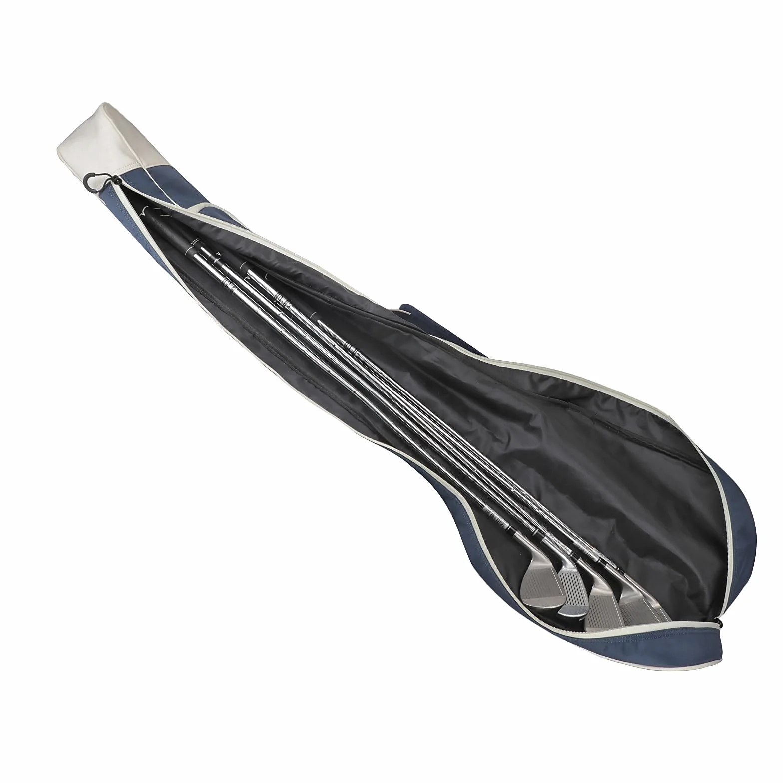 Tourbon Borsa da golf portatile in nylon pieghevole con tasca con cerniera