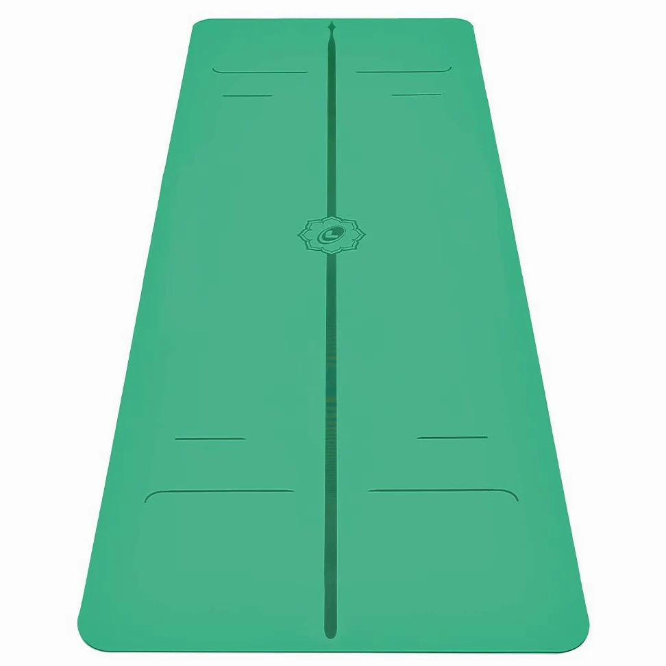 Liforme Tappetino da Yoga Evolve - Miglior Tappeto Yoga Eco-Sostenibile, AntiScivolo con Esclusivo Sistema di Indicatori di Allineamento - Tappetini Yoga Biodegradabile in Gomma Naturale