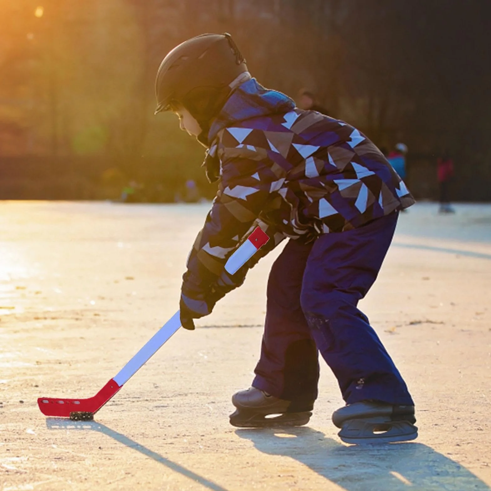 Bastoni da hockey per bambini Set di hockey da strada giovanile Attrezzatura da allenamento regali di compleanno