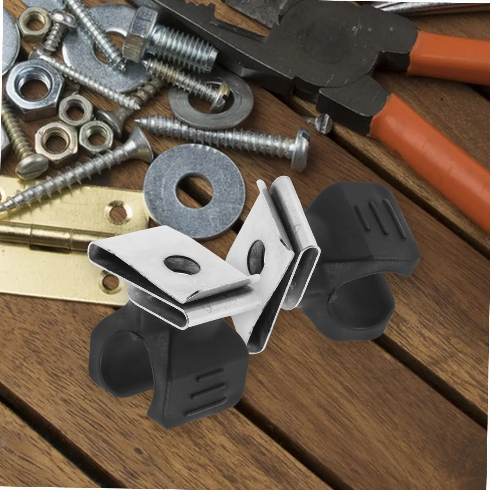 Supporto Clip Torcia Elettrica Casco Sicurezza 20-27 Mm, Accessorio Elmetti Fissaggio Sicuro