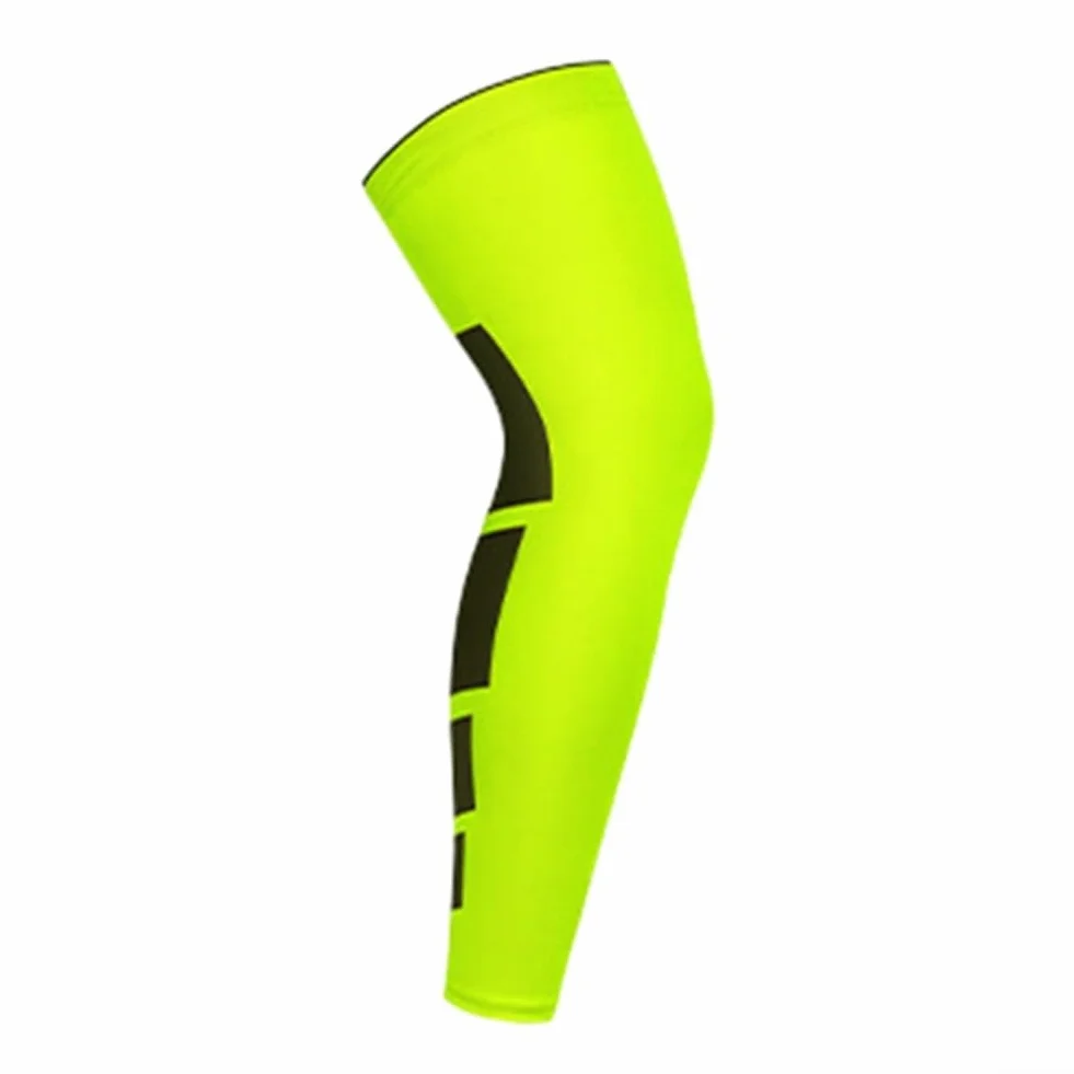 Ginocchiera a compressione sportiva professionale con striscia antiscivolo