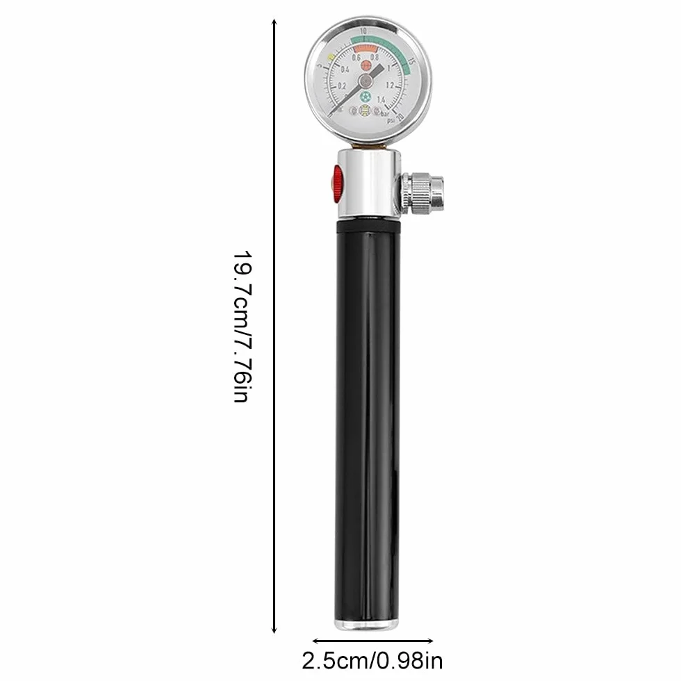 DONGKER Pompa Palloni Mini Pompe Pallacanestro con Manometro