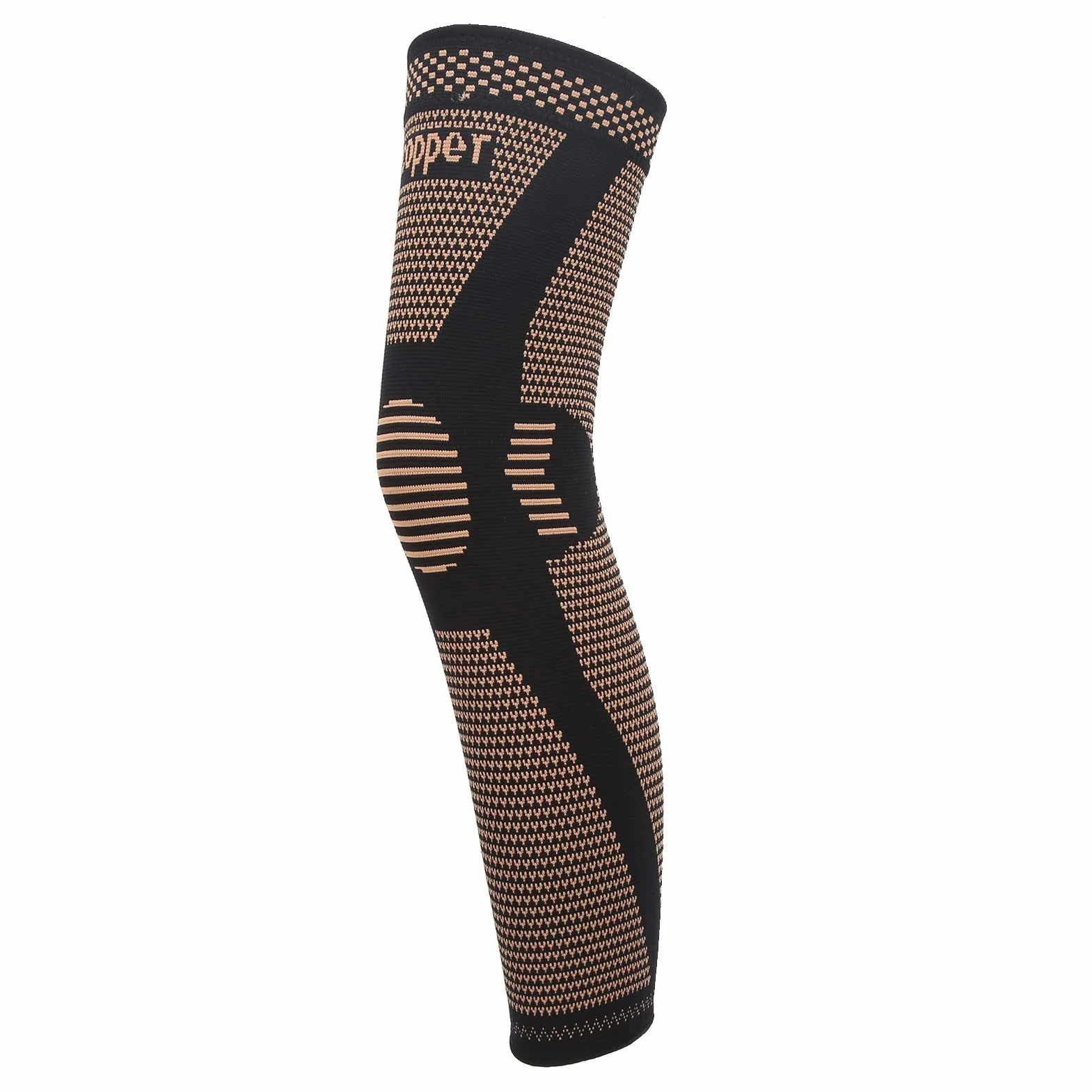 Protezione sportiva per ginocchiere maniche compressione gambe lunghe elastico Acj Pcl Menisco artrite tendinite XXL