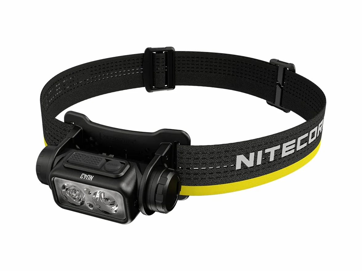 Nitecore NU43 Lampe frontale LED Noir Jaune