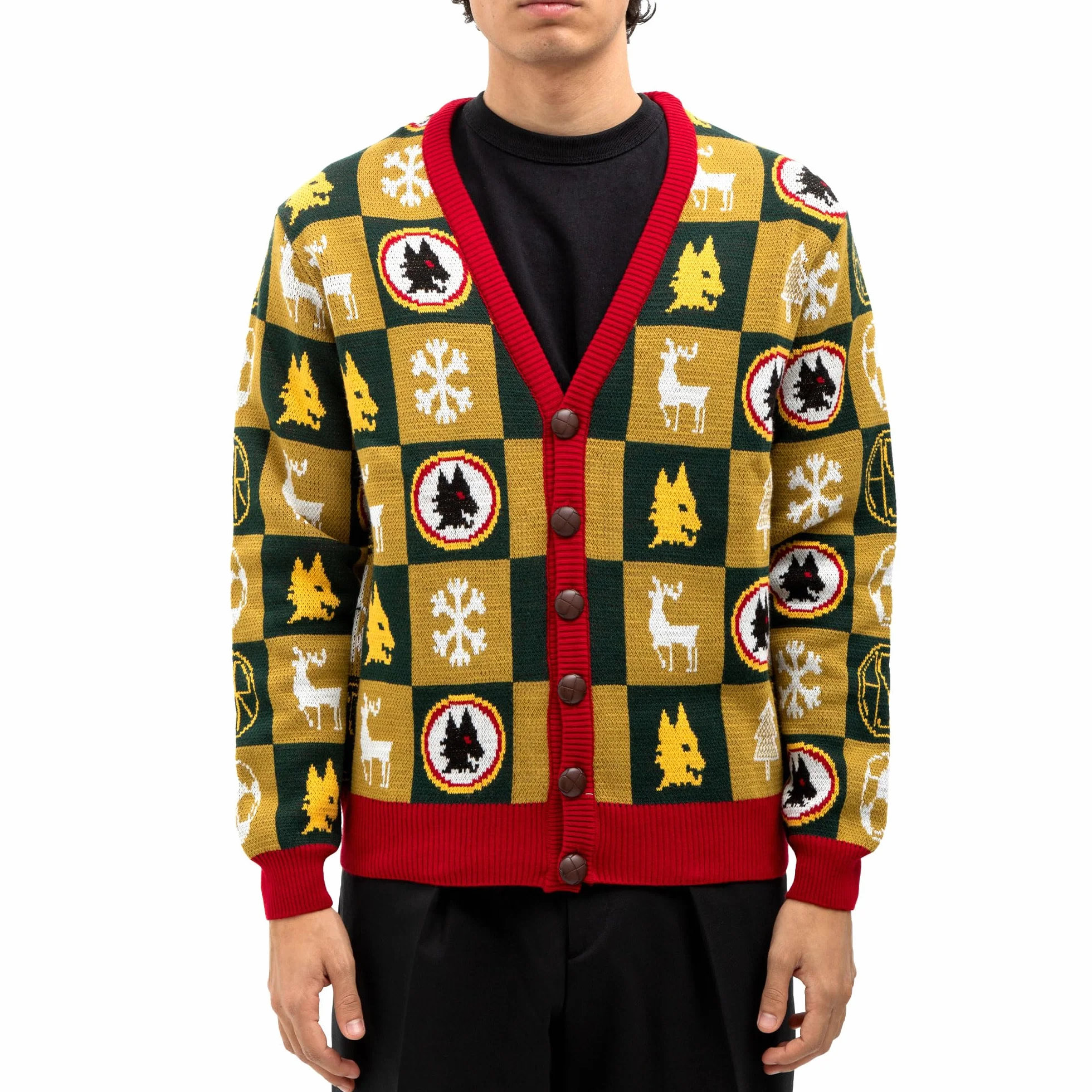 AS Roma Christmas Cardigan 24-25 XXL
