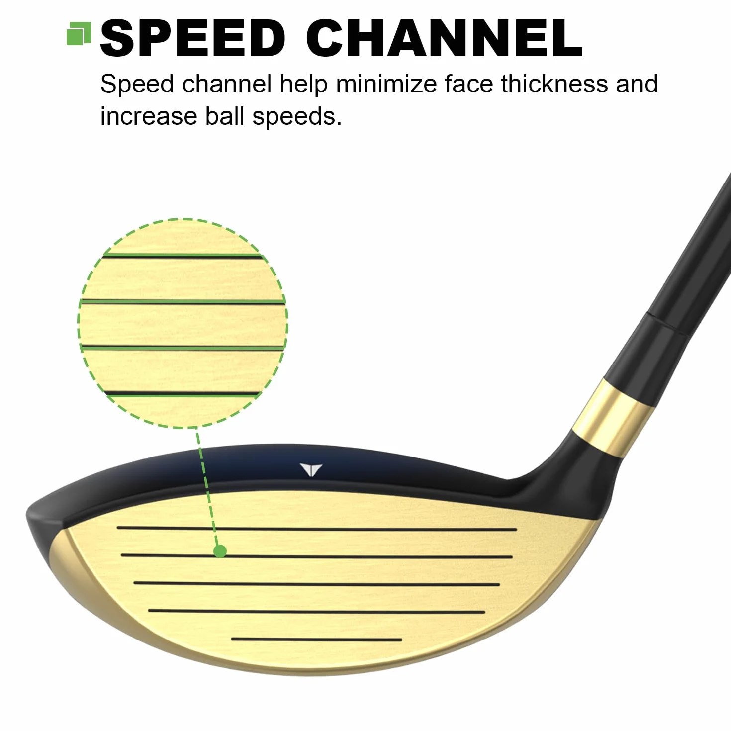 MAZEL Mazza da golf legno 3 5 fairway titanio grafite 111 cm