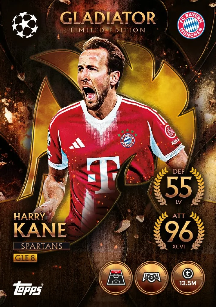 Topps UCC Match Attax 2025/26 Mega Tin Bundle Centurioni Guerrieri Spartani Battlers