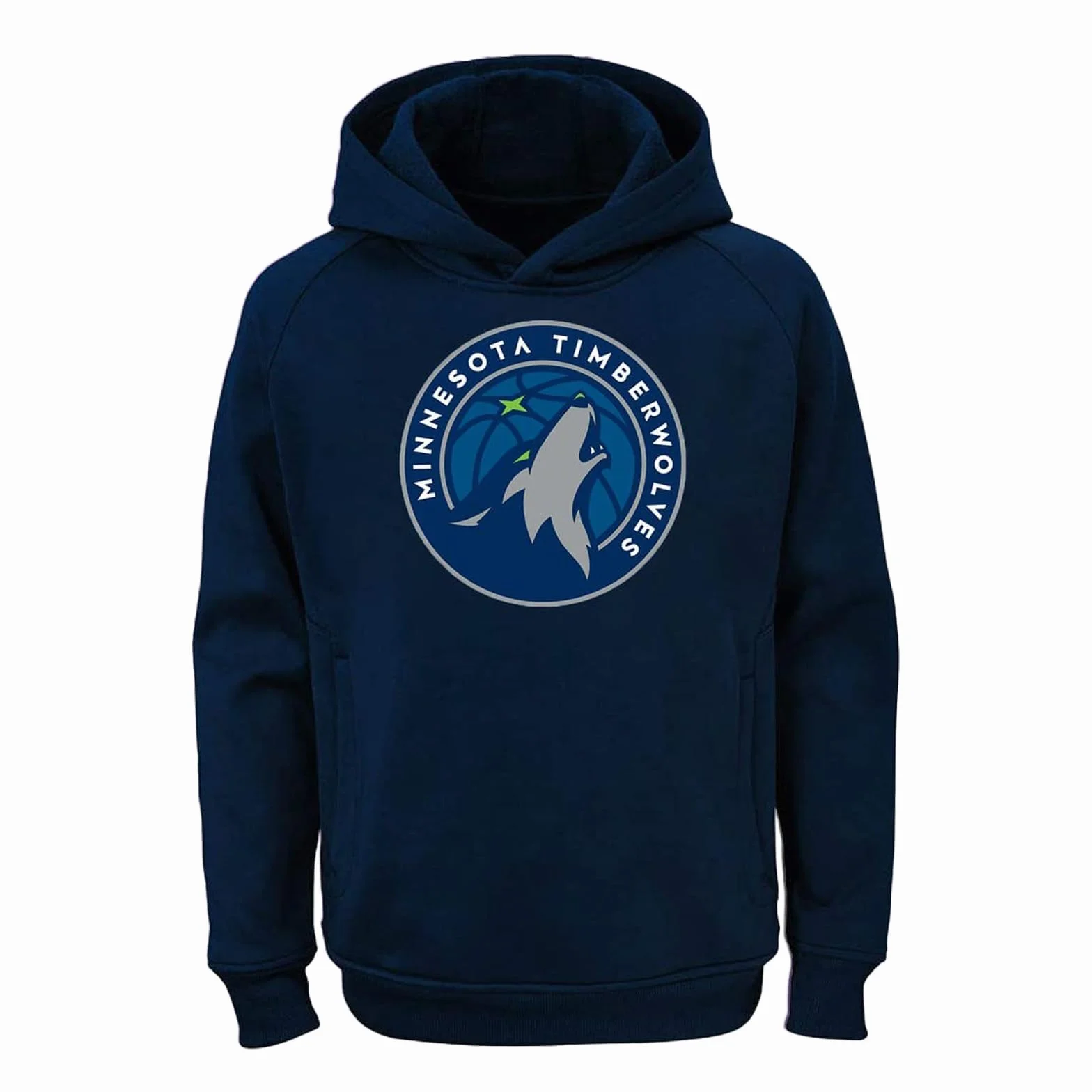Felpa con cappuccio NBA Minnesota Timberwolves Navy Outerstuff 10-12