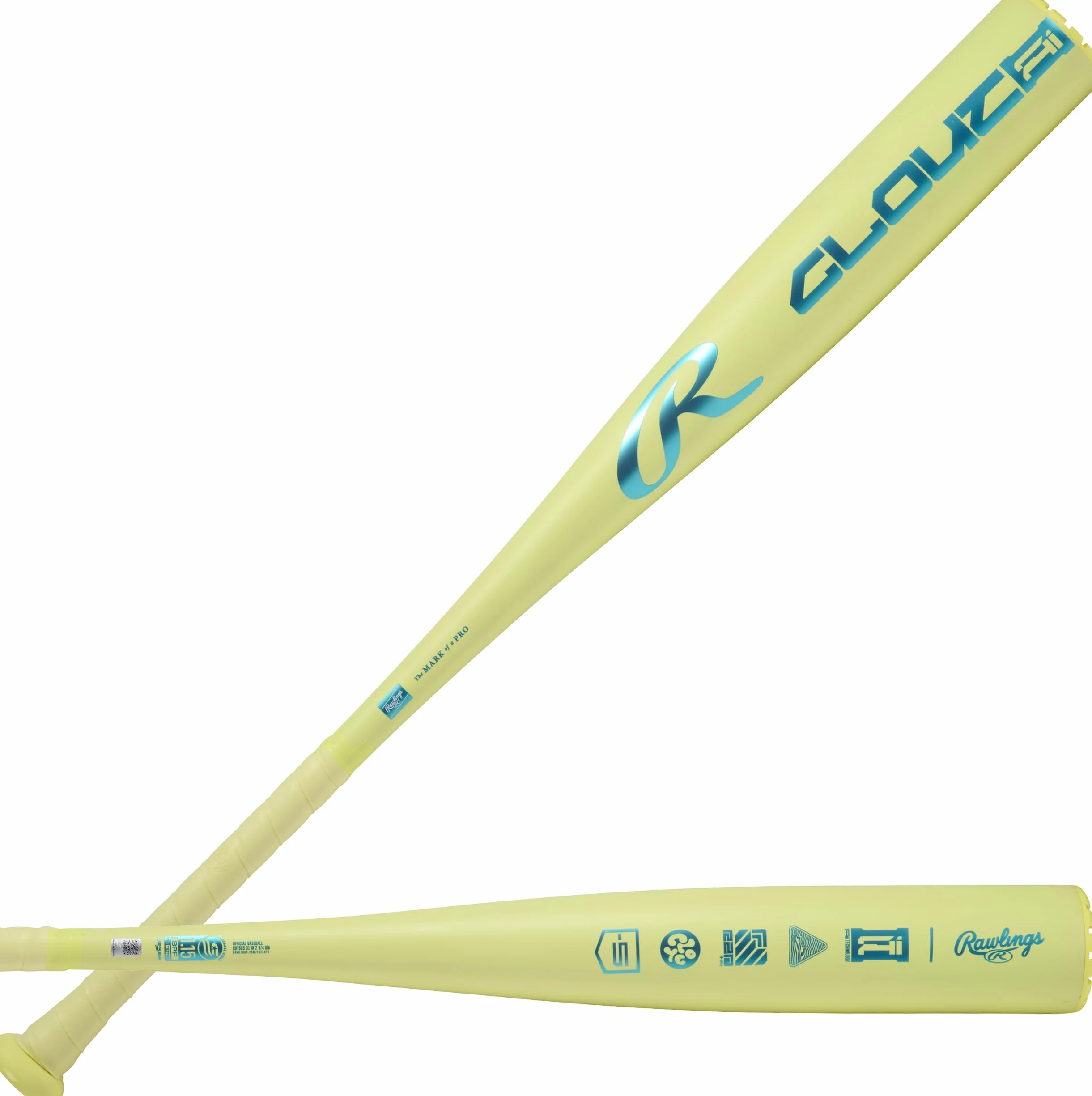 Rawlings 2026 Clout Ai Mazza da Baseball USSSA -8/-10 Drop 2 3/4" Barrel Lega 1 Pezzo