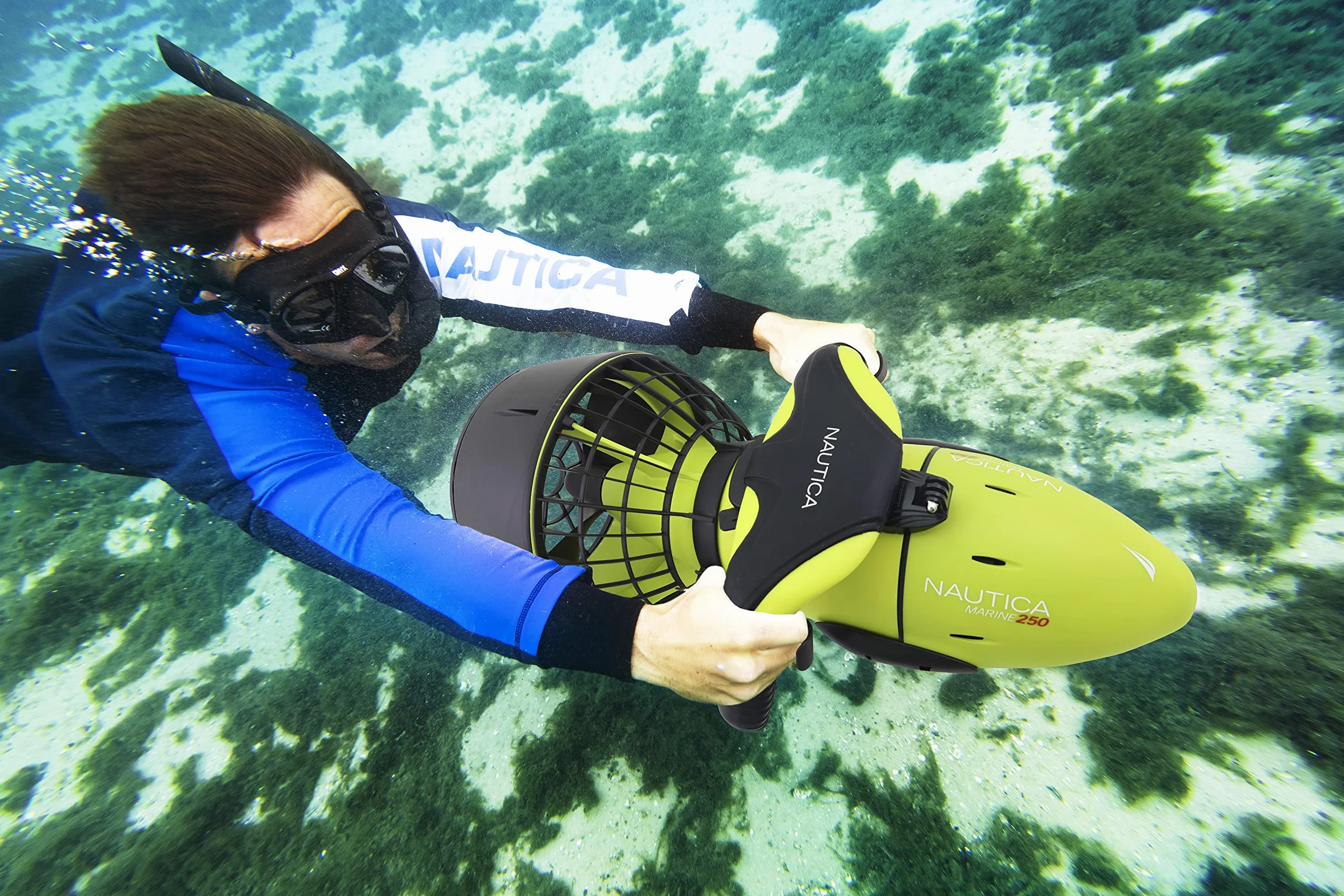 Nautica Marine 250 DPV Elettrico Diver Propulsion Vehicle per Immersioni Subacquee e Snorkeling