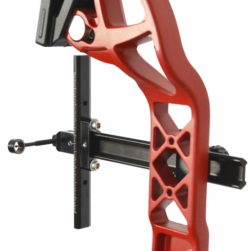 SHARROW Bow Sight 1 Pin Aluminium Alloy Sight for Recurve Bow Archery Accessories
