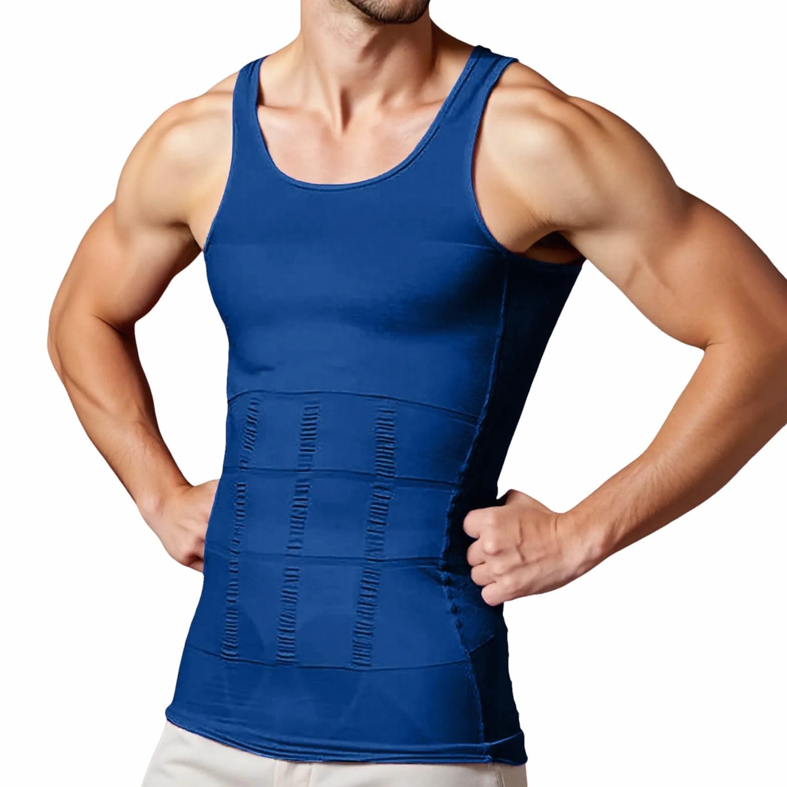 Canottiera Dimagrante Uomo Neoprene Fascia Addominale Gilet Sauna na Pot
