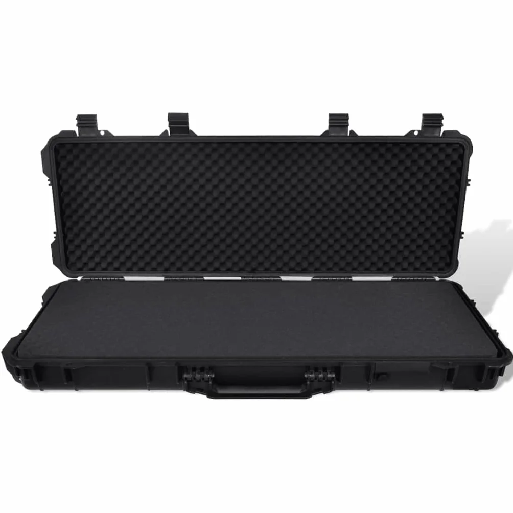 vidaXL Scatolato per Armi Plastica Resistente Impermeabile Trolley Porta Armi