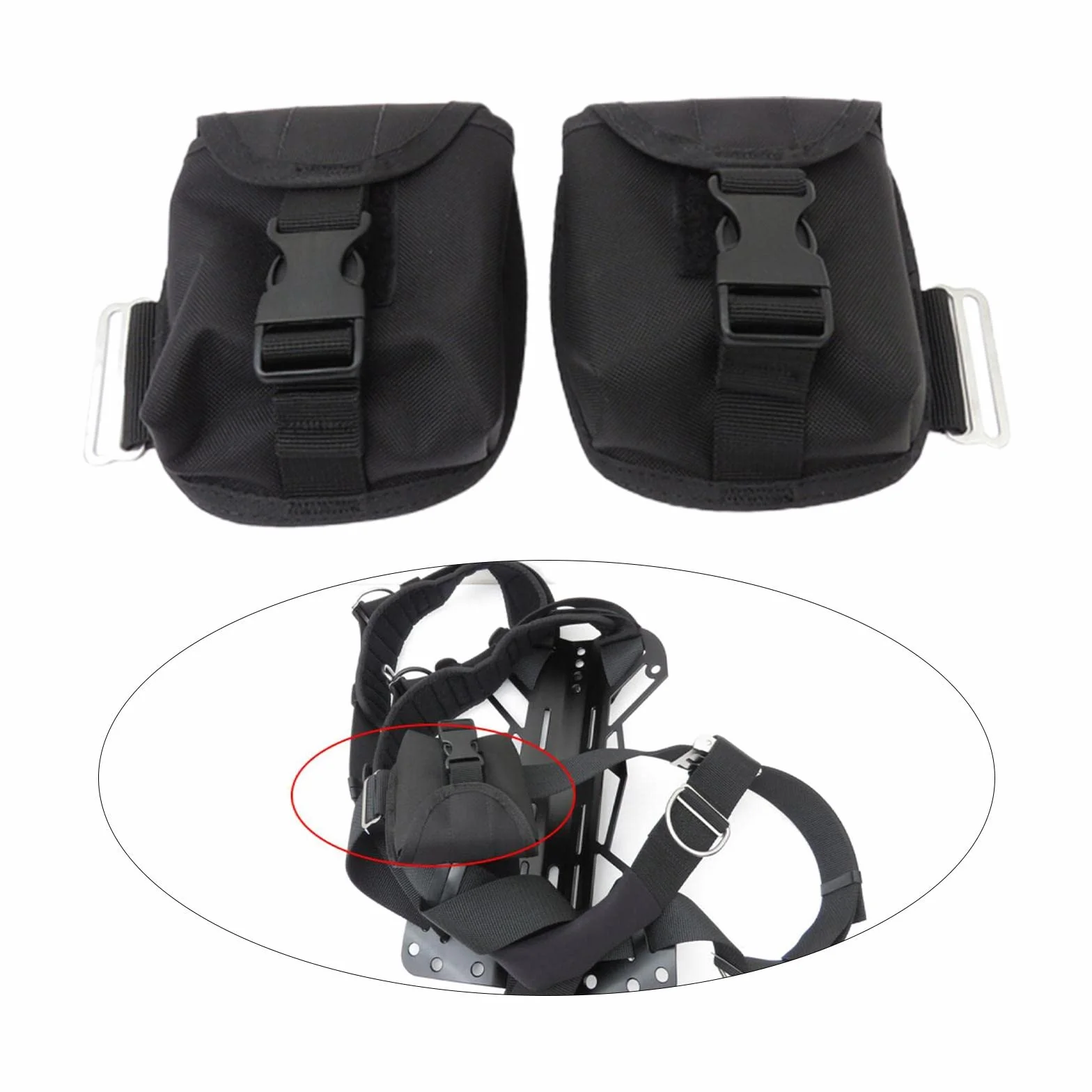 Cintura con Pesi da Immersione con Fibbia per Snorkeling e Sub