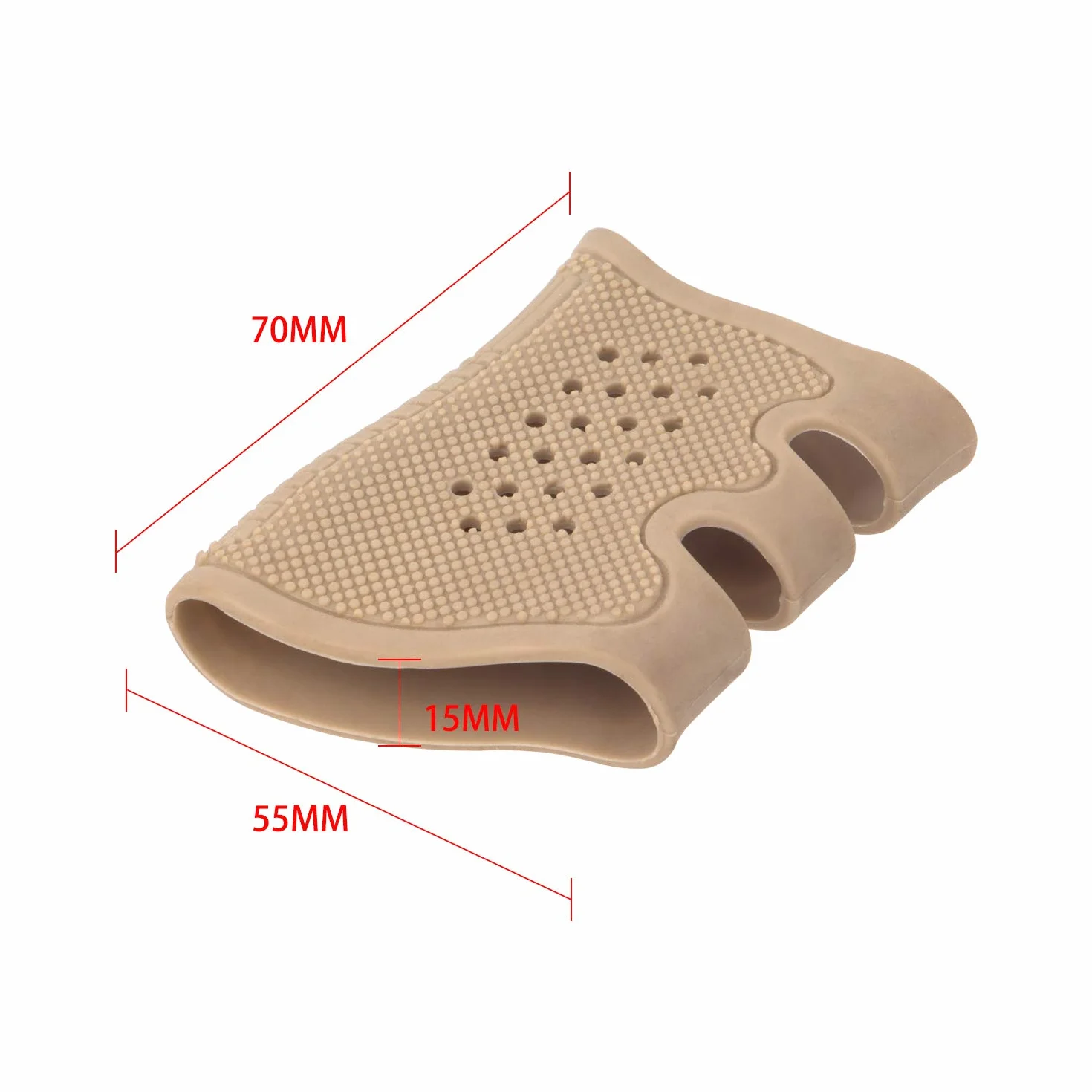 Gomma Pistola Copertura Manica Antiscivolo per GK 17, 20, 21, 22, 31, 34, 35, 37