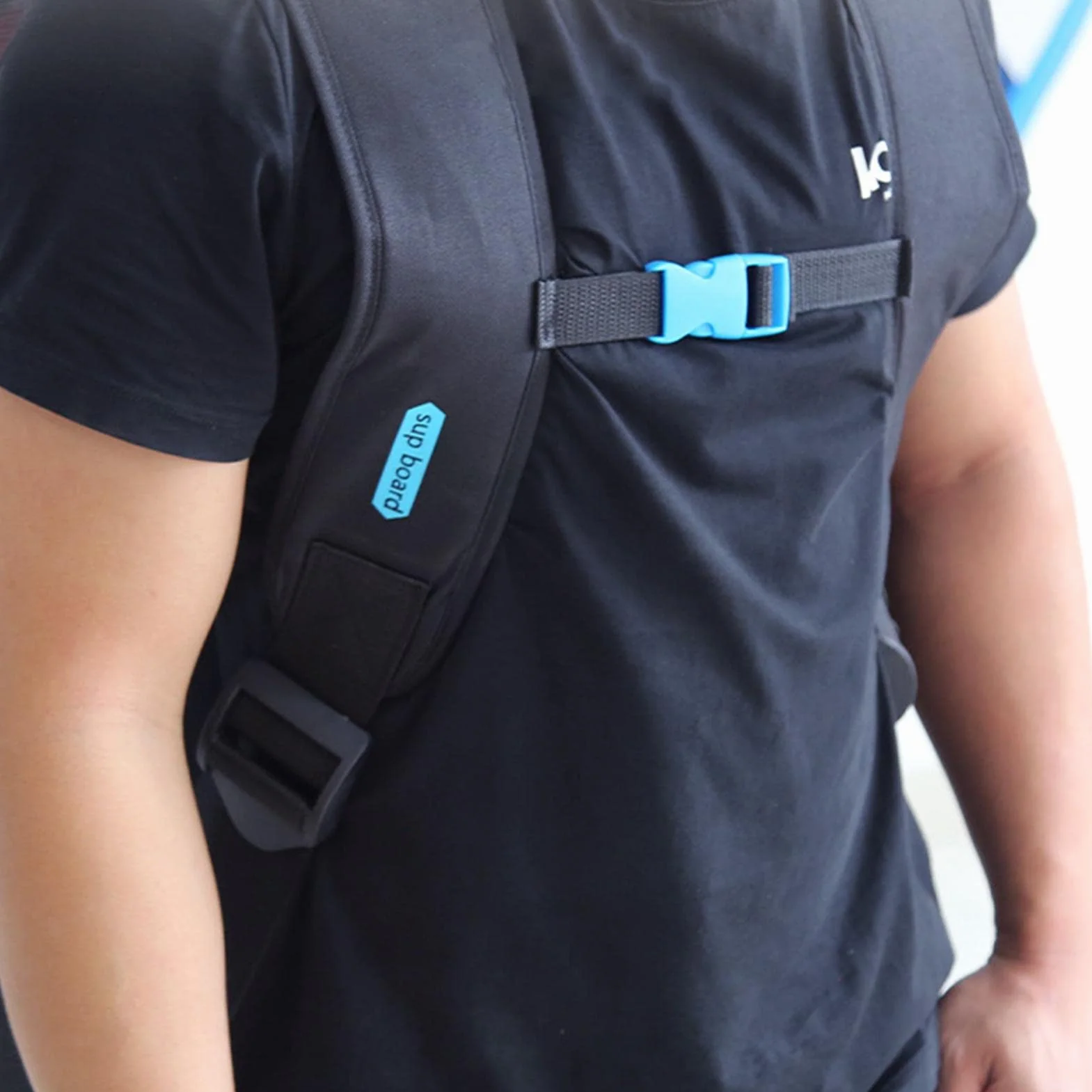 125L Zaino da viaggio per paddleboard gonfiabile Su-p Stand Up Board Borsa da trasporto Zaino a spalla | Zaino da viaggio per tavole gonfiabili, fodera imbottita in schiuma per kayak, tavola da surf