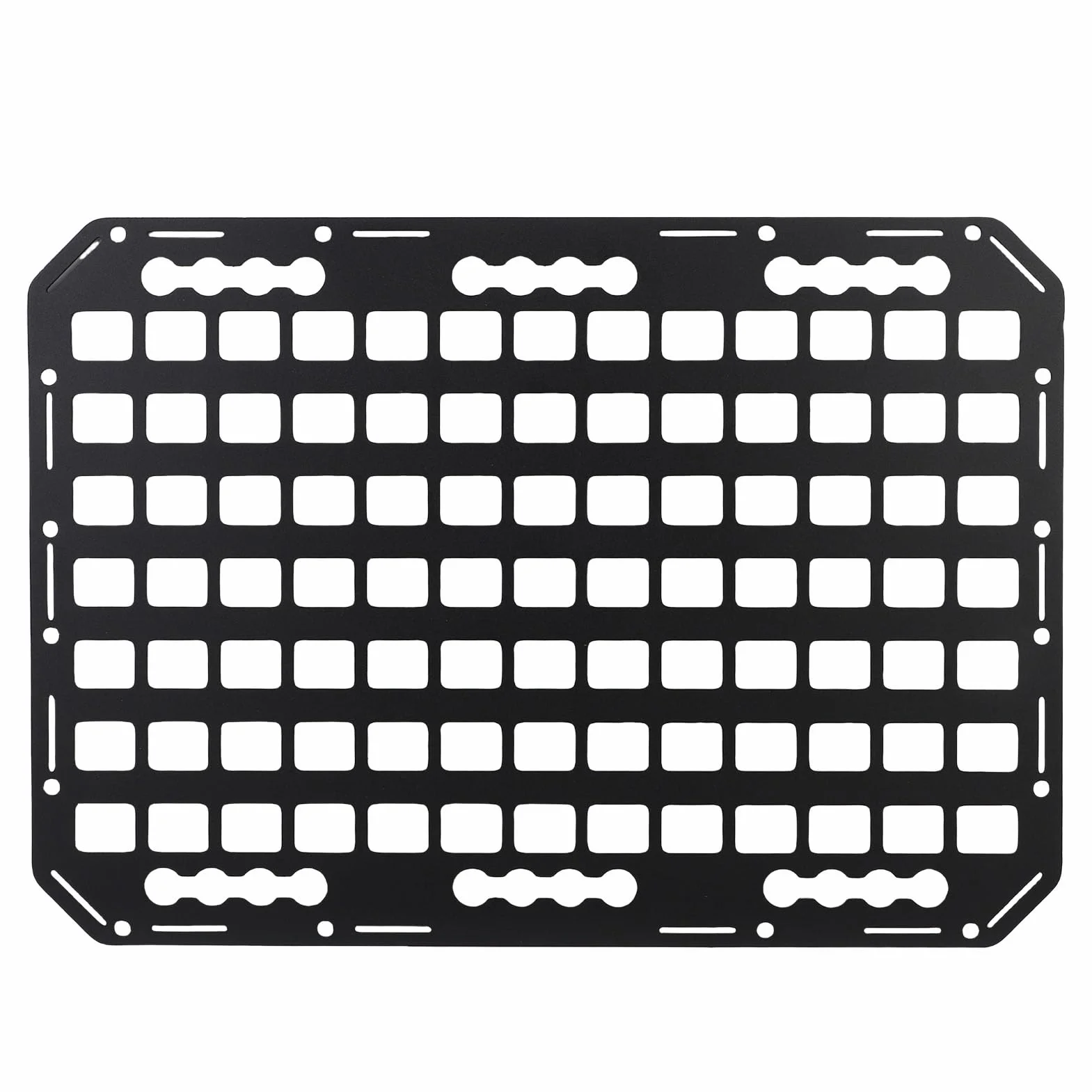 Cocoarm Pannello Pianale per Camion, Struttura in Alluminio, Versatile Portaoggetti Laterale, Facile Installazione per Auto, SUV, Camion, 381 X 540 X 2 Mm