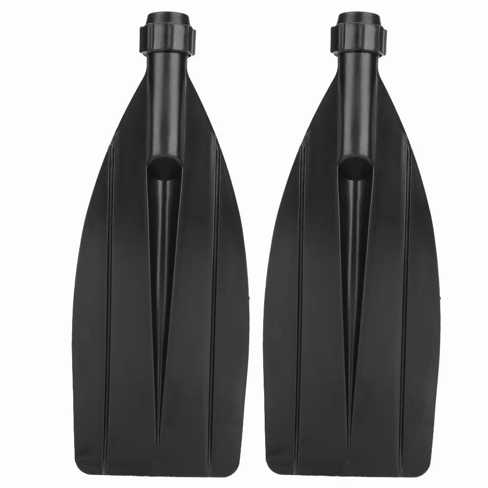 Pala per Pagaia per Canoa Kayak 1 Paio di Lame di Ricambio Durevoli Nero Accessori Barche a Remi
