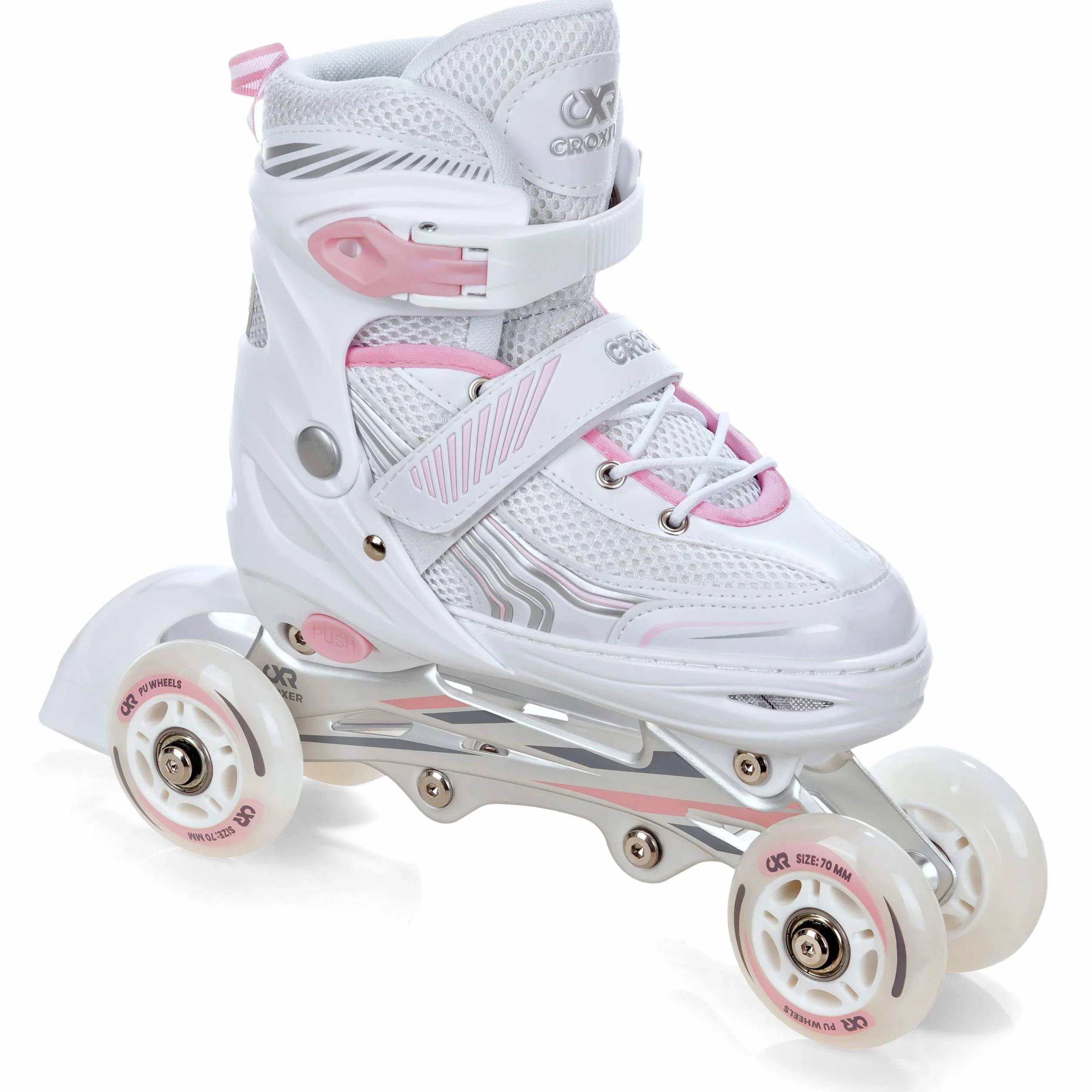 Croxer Optima Pattini a Rotelle 3 in 1 Regolabili Uomo Donna Bambino