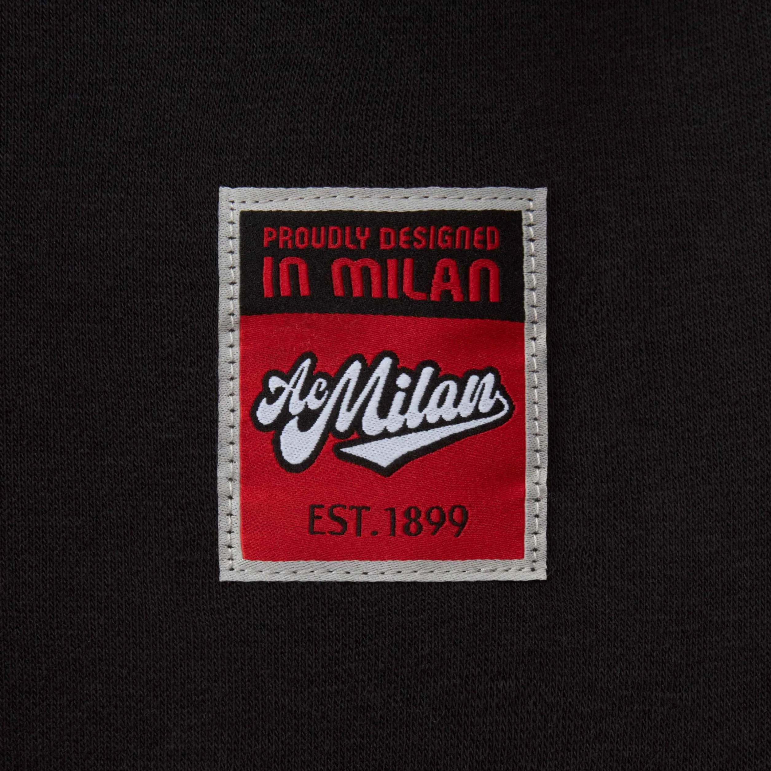 AC Milan Felpa Girocollo Nero Urban Collection II Taglia L
