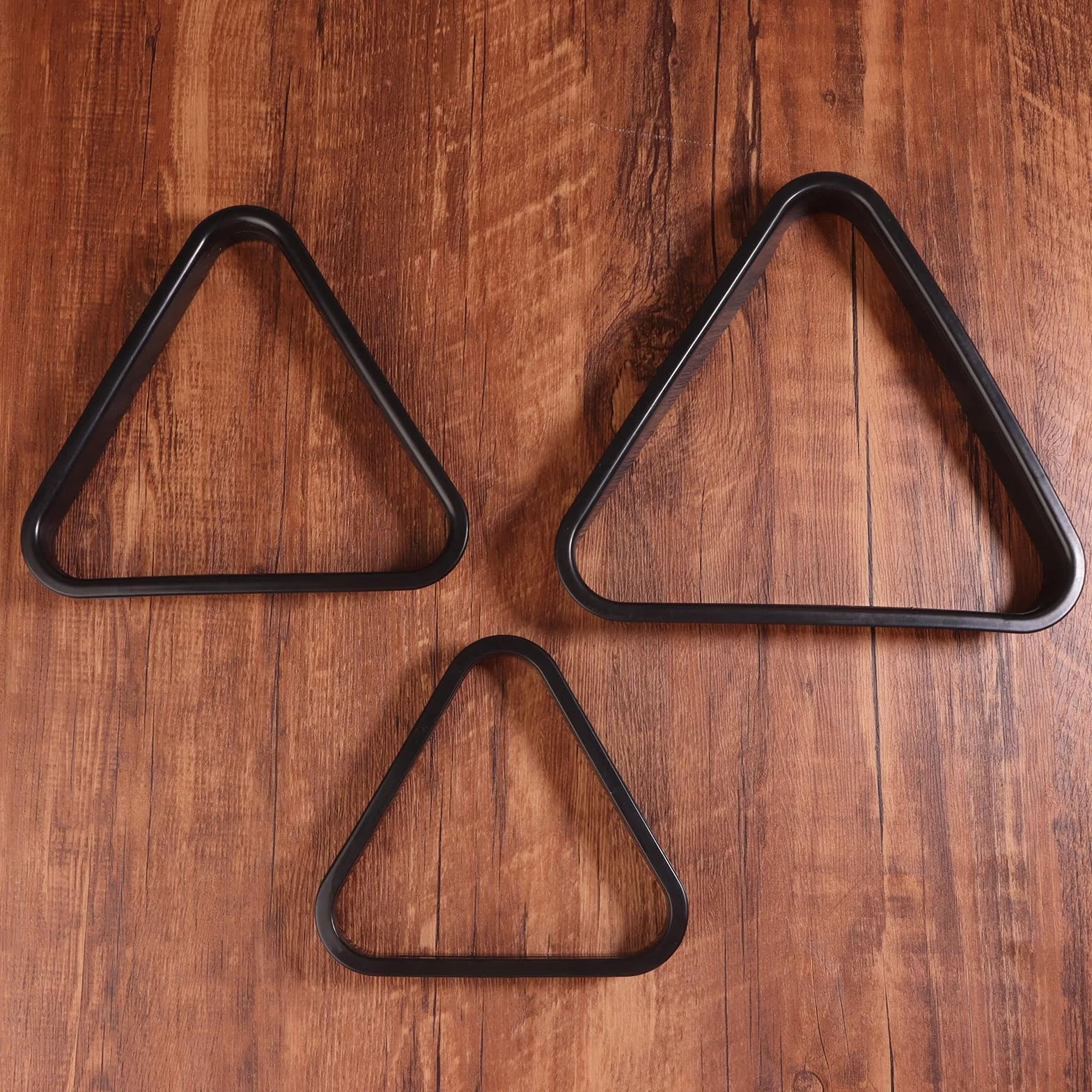 Accessori Tavolo Da Biliardo Snooker Triangolo Telaio Rack in Plastica 25 mm 32 mm 38 mm 44 mm 52 mm 57 mm