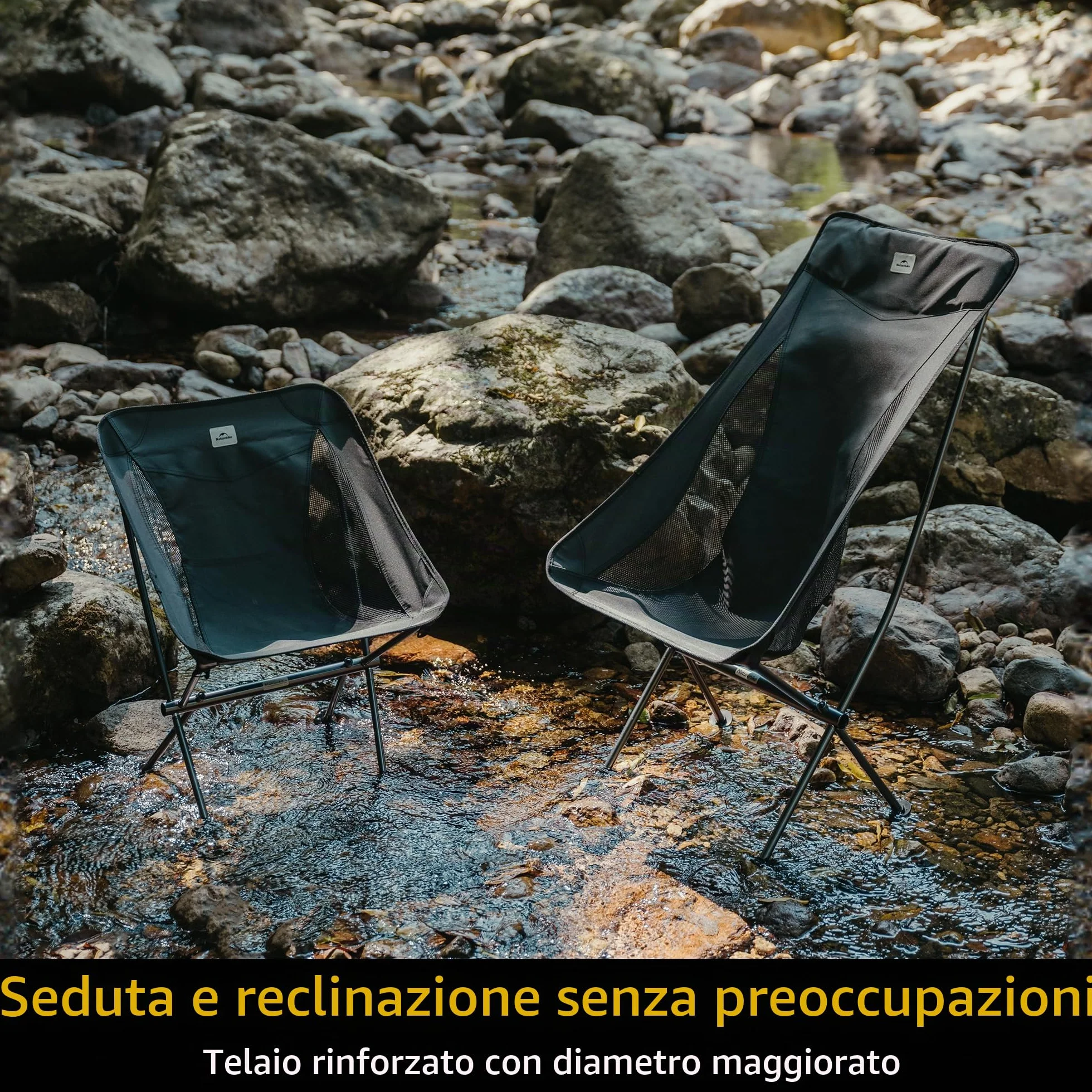 Naturehike YL05 Alu Folding Moon Chair