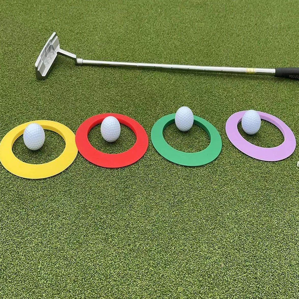 Anello per buca da Golf 3 Pezzi, Tazza da Golf da Interno, Outdoor