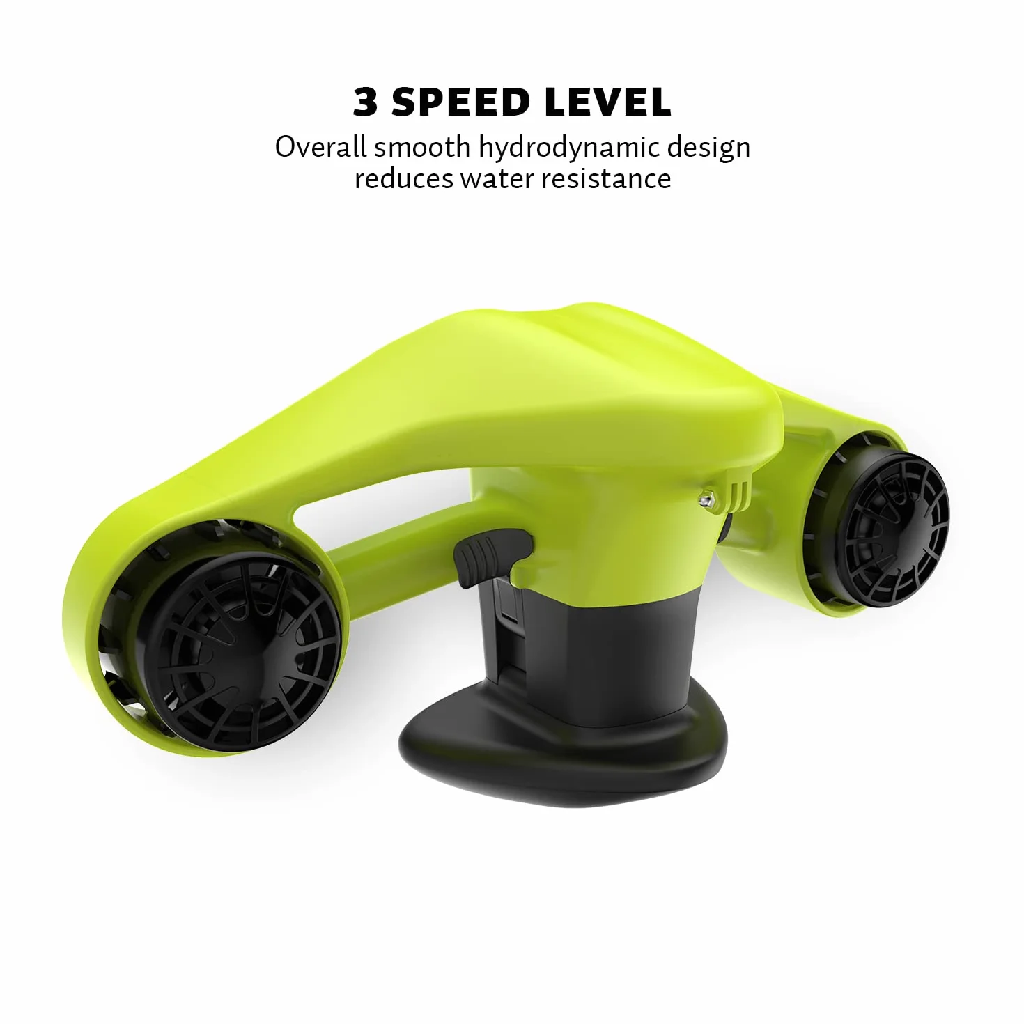 Asiwo Scooter Subacqueo PRO Elettrico Seascooter a Doppio Motore Impermeabile con Action Camera Mount