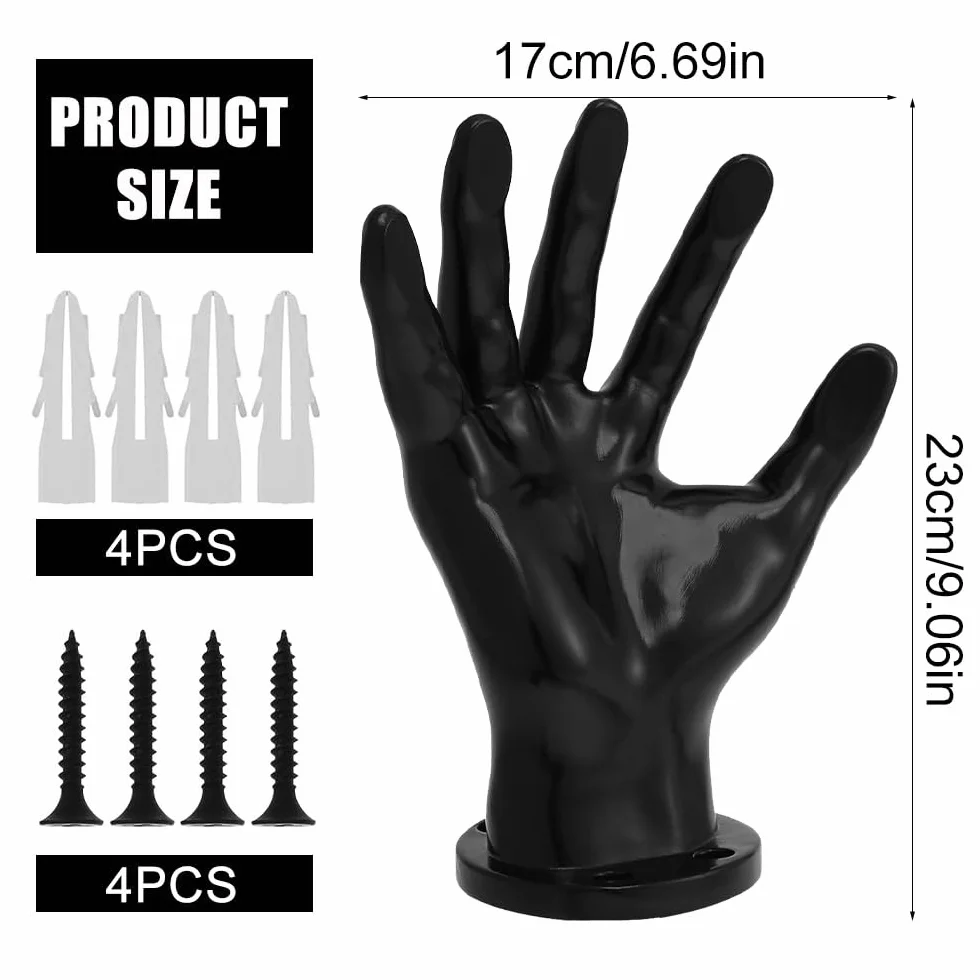 Supporto per Palla a Mano XPJBKC Porta Palloni da Muro con 4 Viti e Perni in Plastica