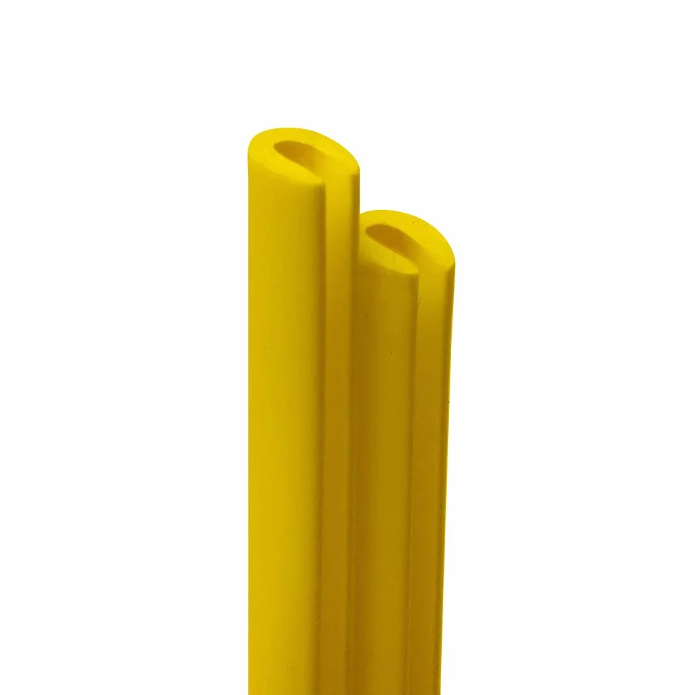 Profili Salvaporta Paracolpi per Auto, Giallo, 2 Pezzi, 850 mm