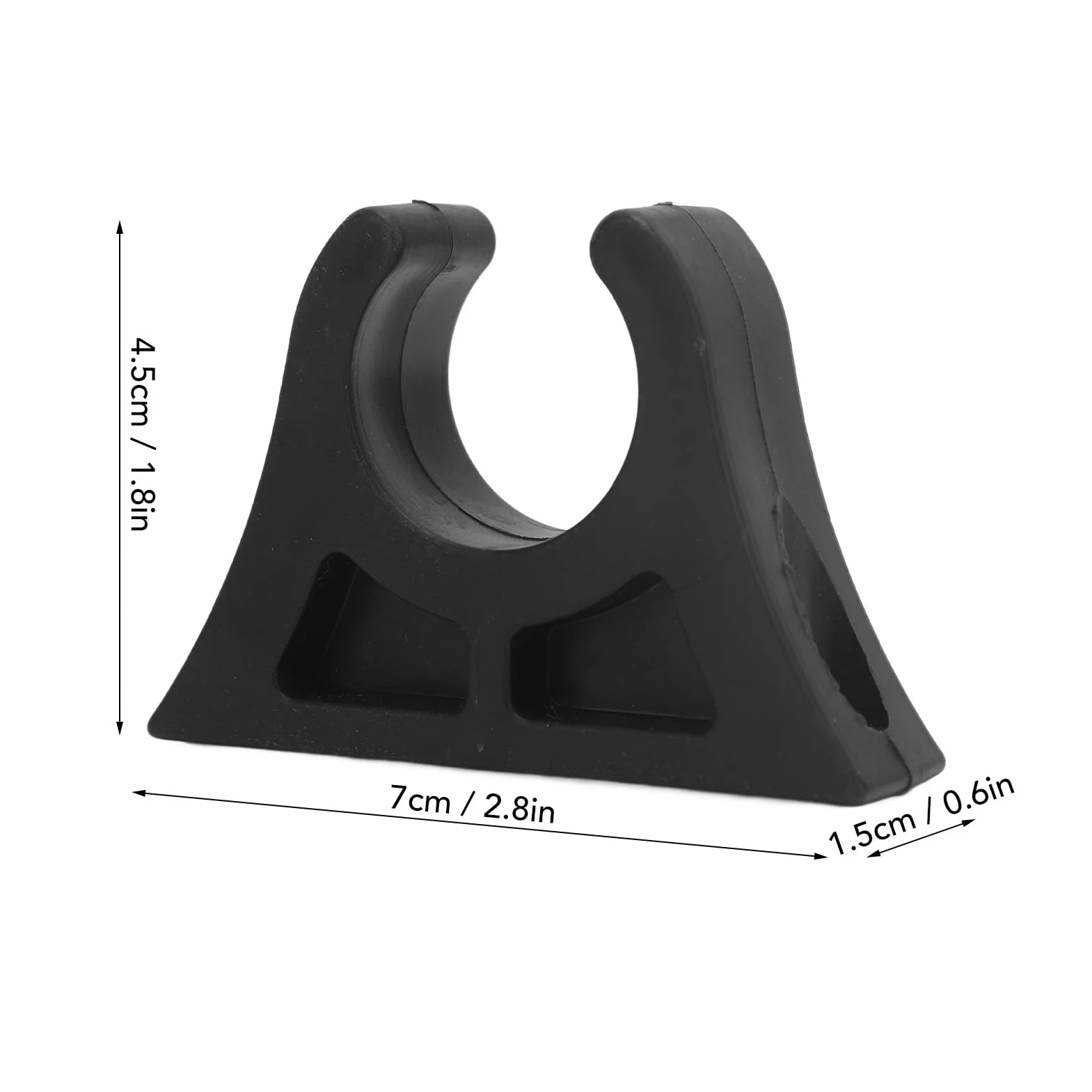 Dilwe Porta Pagaia per Barche, Supporto per Remi in Plastica per Kayak Canoe Barche a Remi