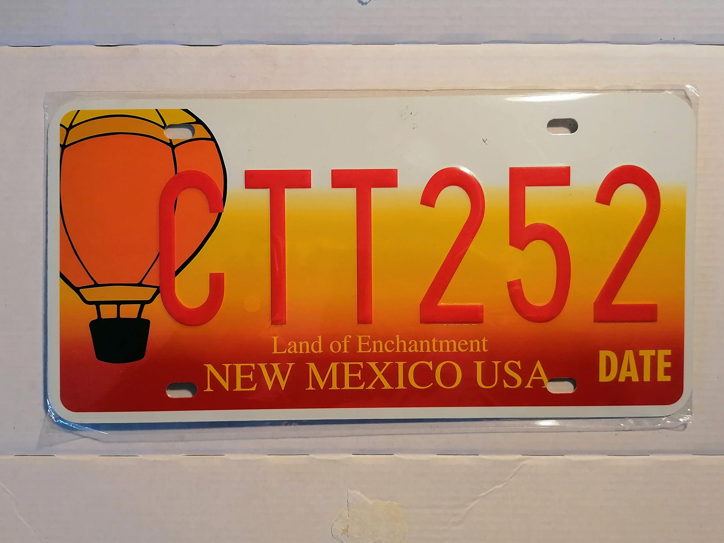 Targa veicolo USA, New Mexico