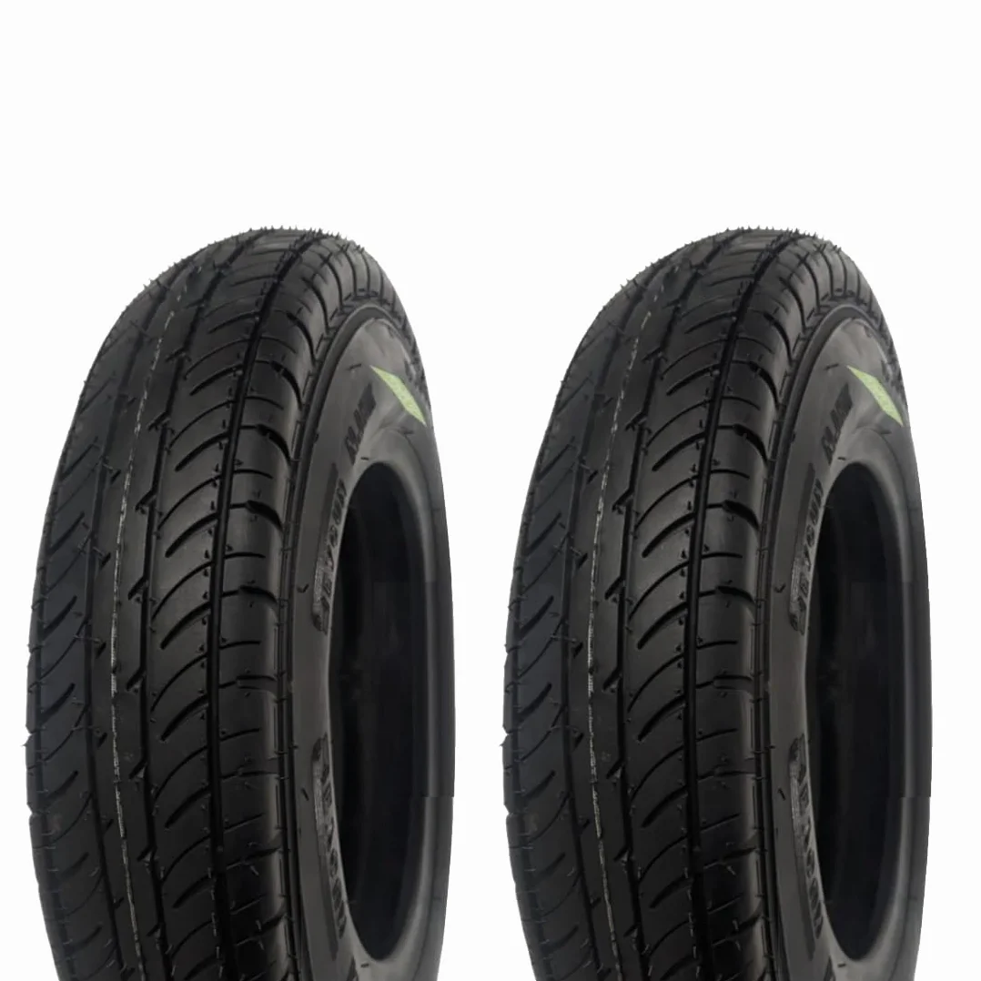 Ecovelò 2 Pneumatici 4.00 – 10 Copertoni TUBE TYPE 4 P.R. Per Ruote Carrello Rimorchio Barca Trasporto Appendice Gomme 60J