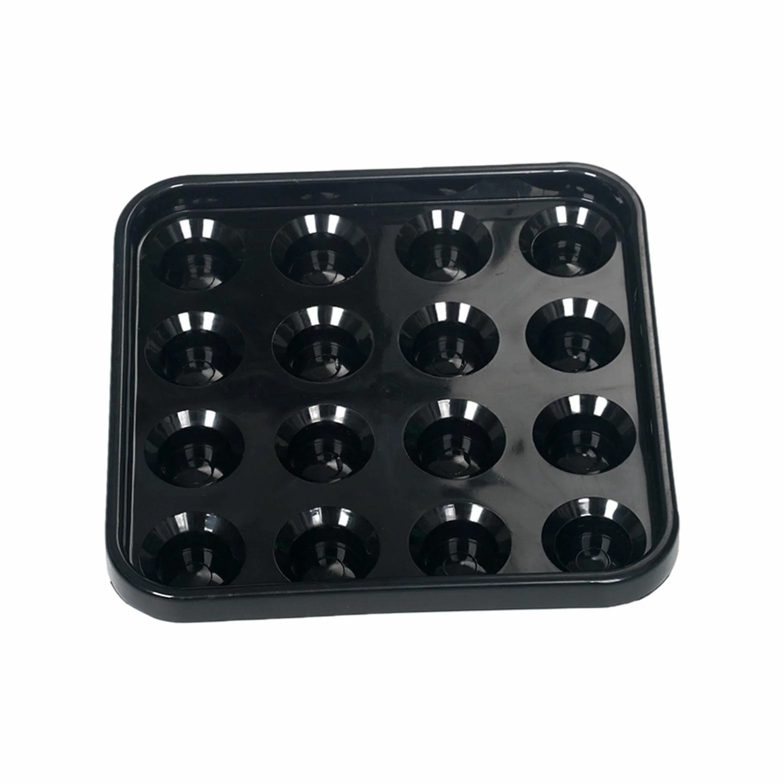 Espositore Porta Palle da Biliardo in ABS Resistente, Contenitore per 16 Palle