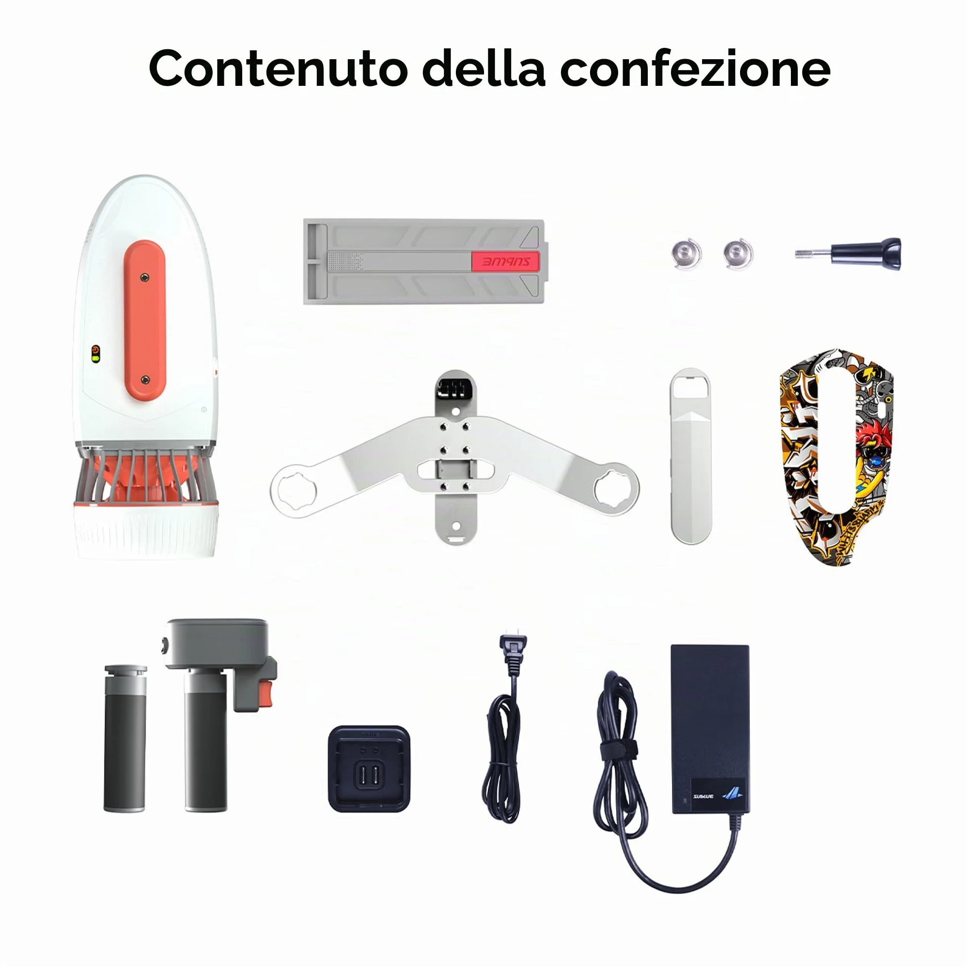 SUBLUE WhiteShark Mix Scooter Subacqueo per Immersioni Subacquee (Tini)