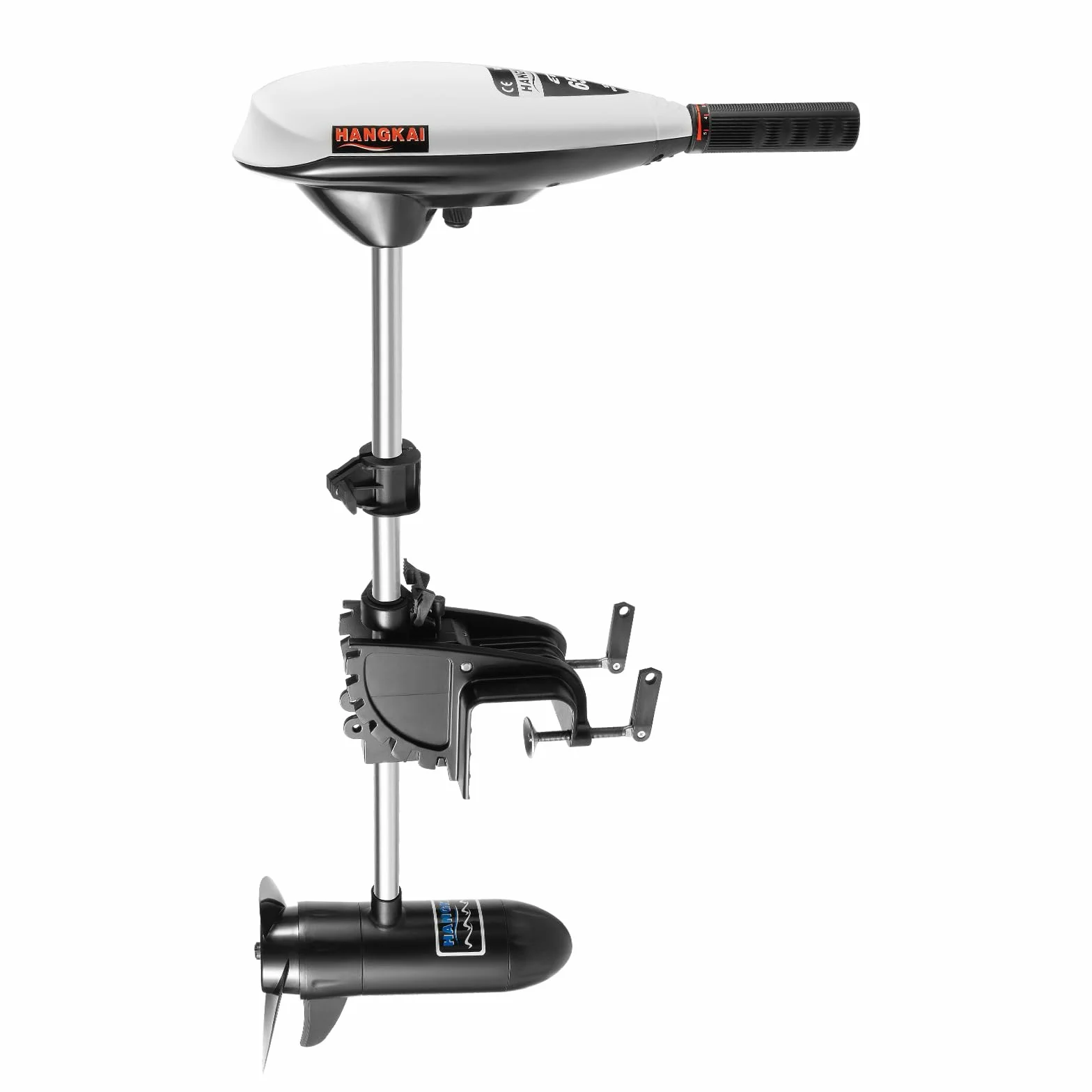 Motore fuoribordo elettrico 65LBS 660W albero lungo 5+2 marce per gommone kayak barca