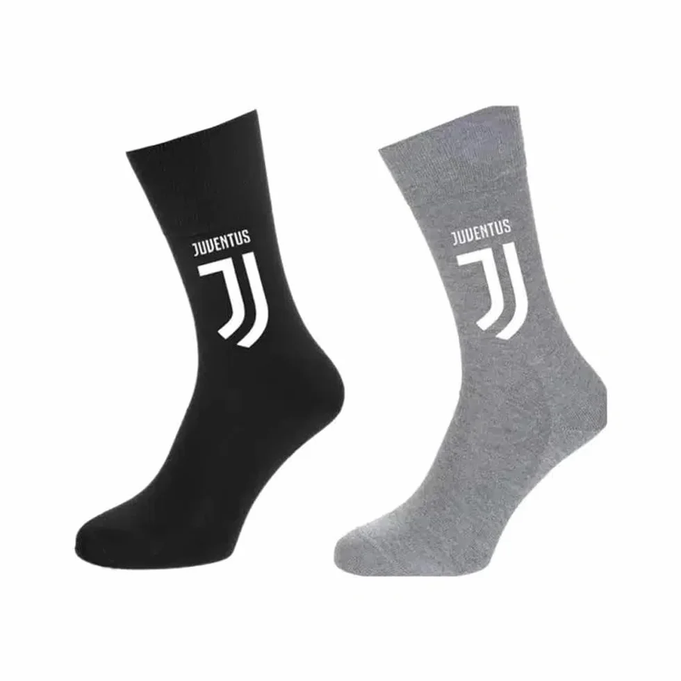 JUVENTUS 2 pary skarpet oficjalne męskie szary (39/42)