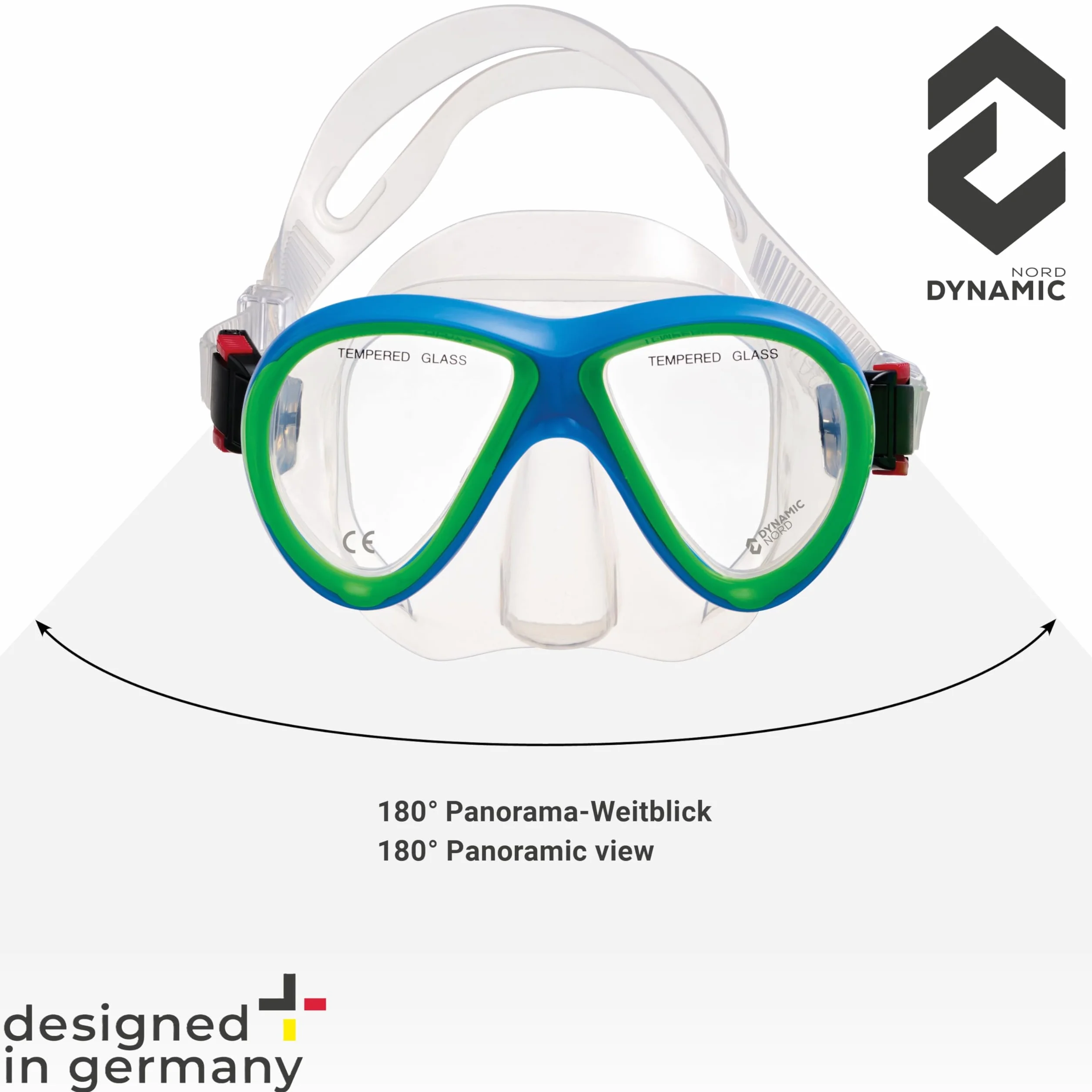 La Gomera Pro Jr. Set da Snorkeling per Bambini – Boccaglio Asciutto Silicone Immersione