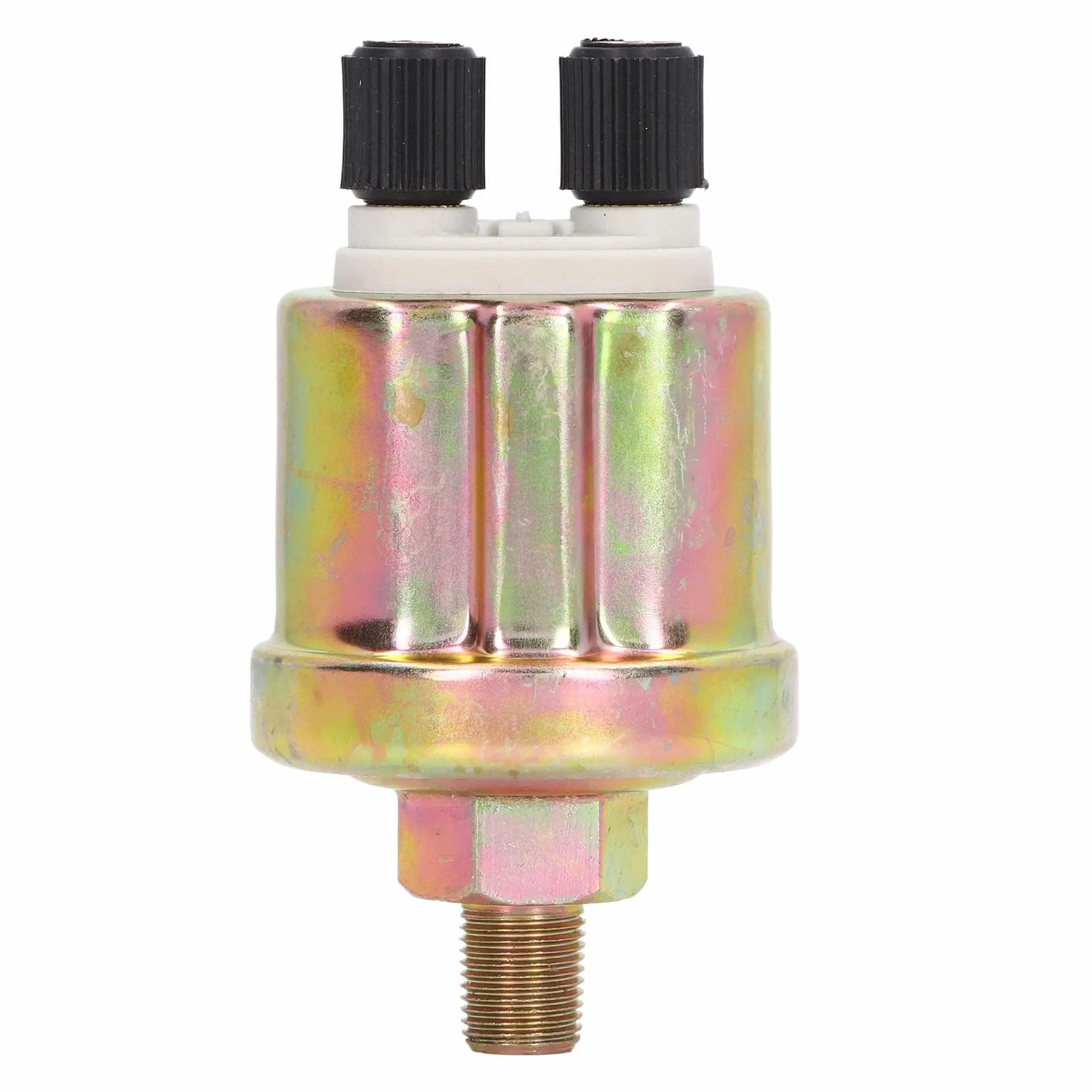 Sensore Pressione Olio, Sensore Pressione Olio 1/8 NPT Sensore Pressione Olio Generatore Stabile in Lega Di Alluminio Per Accessori Per Gruppi Elettrogeni Diesel VDO Da 0 A 10 Bar(B)