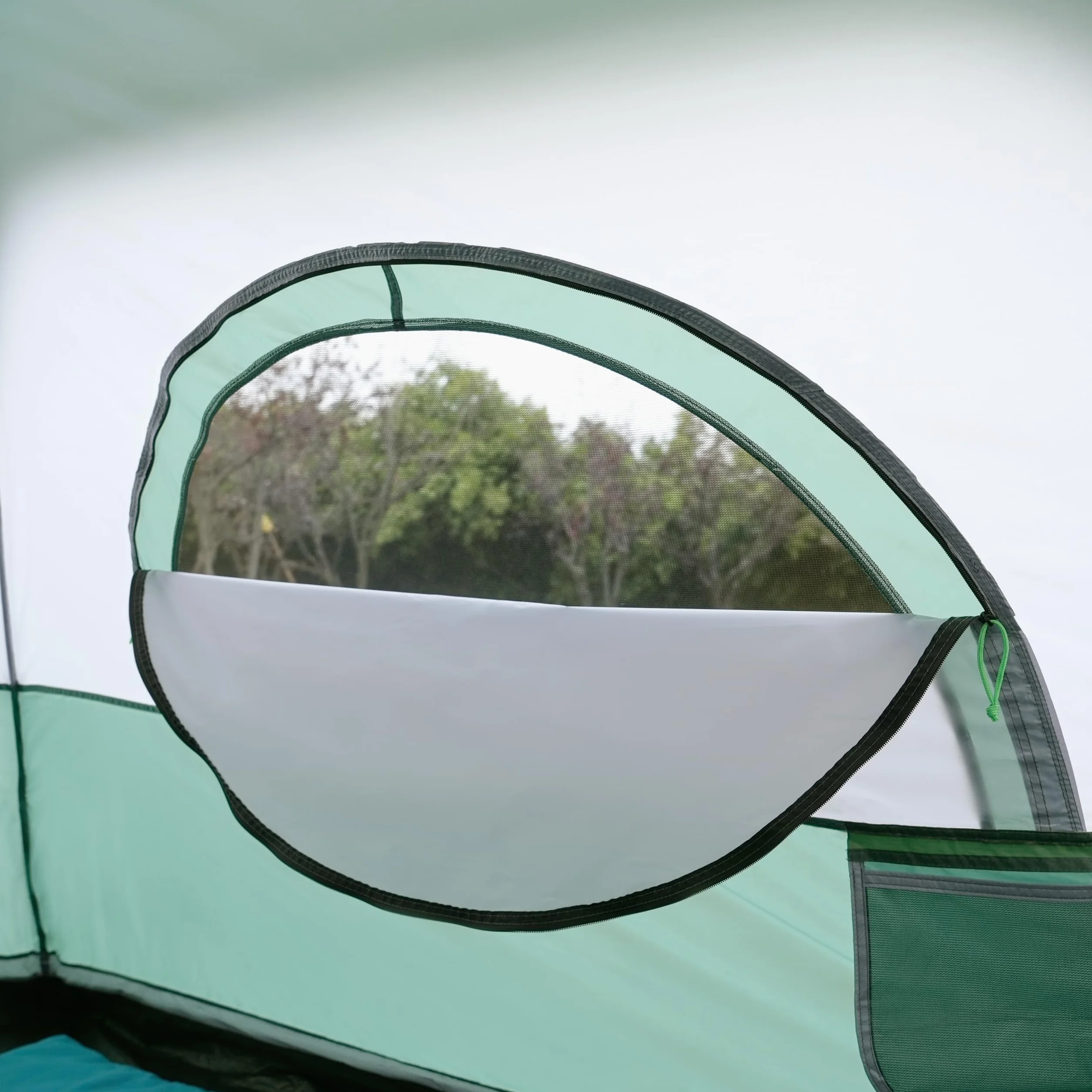 Amazon Basics Tenda da campeggio istantanea con telo antipioggia e borsa per il trasporto