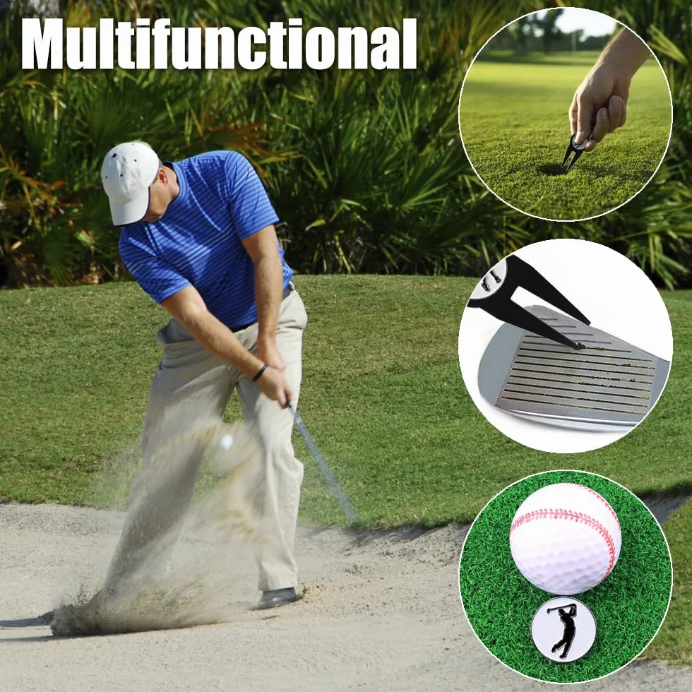 MiOYOOW Strumento di Riparazione Divot Golf con Apribottiglie