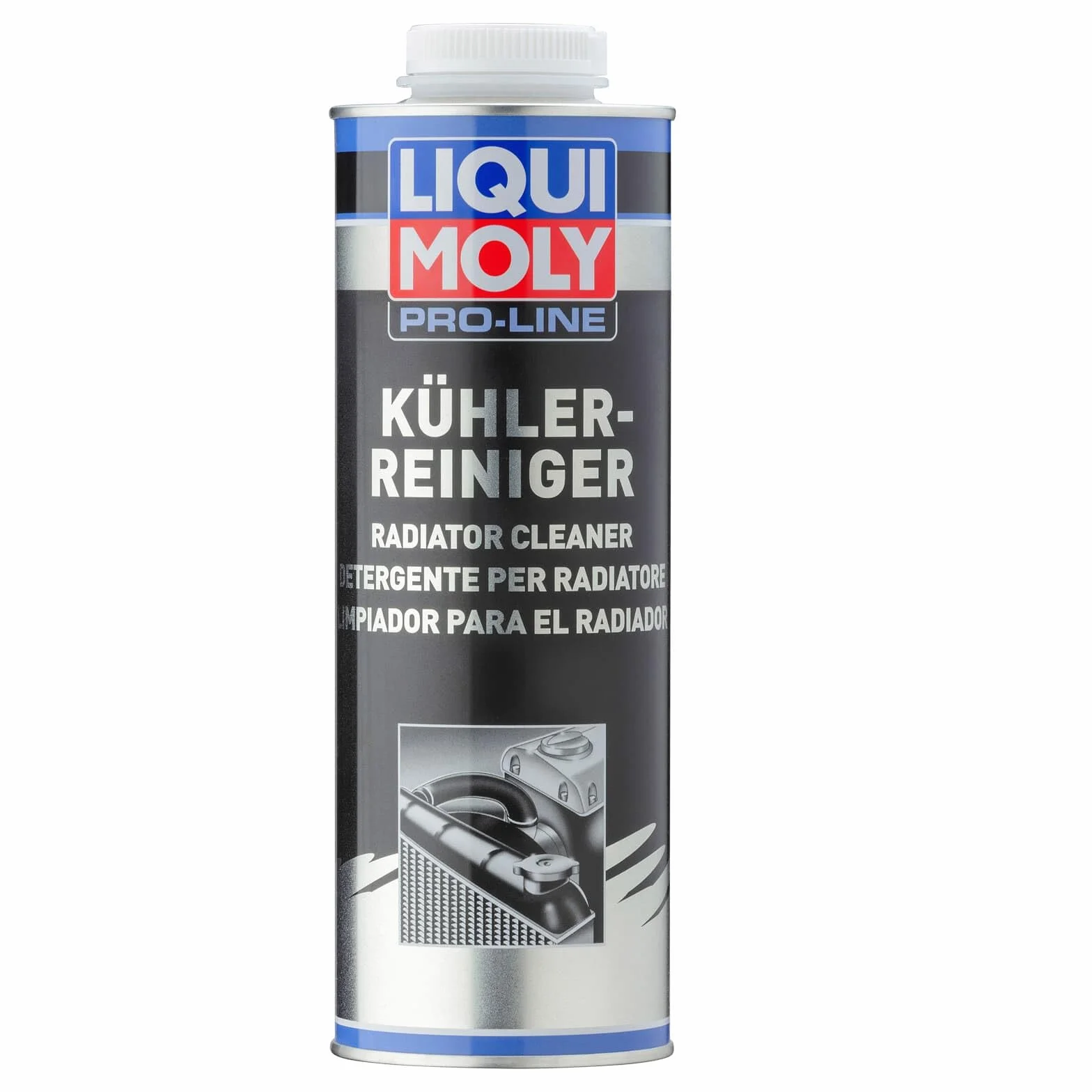 LIQUI MOLY Pro-Line Detergente per radiatore, 1 L, Additivo più fresco, SKU: 5189