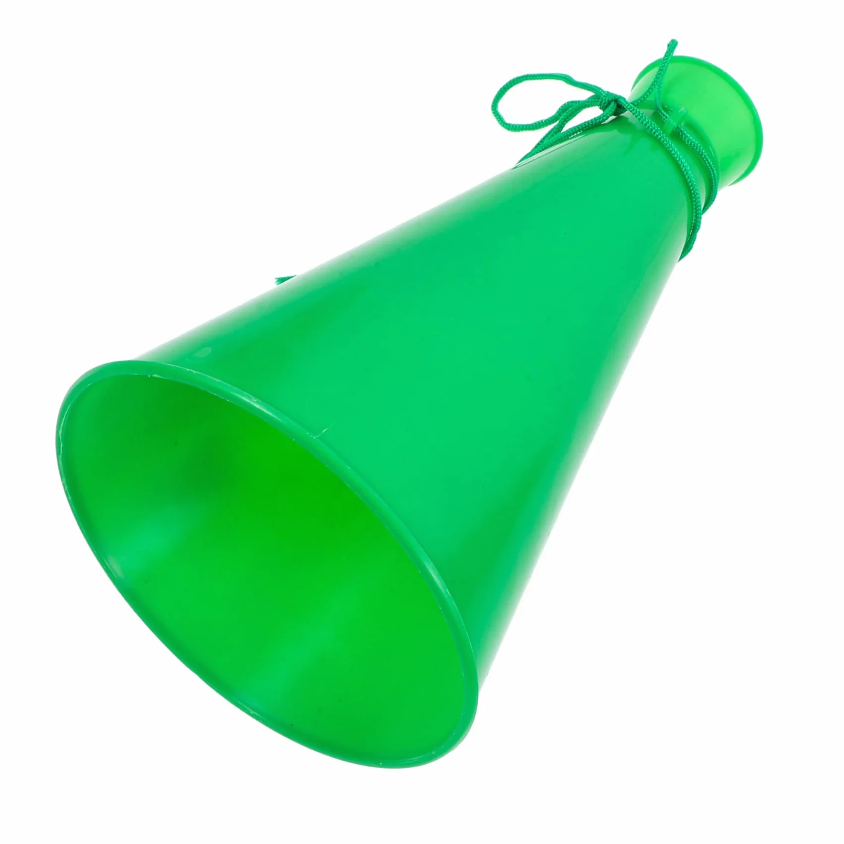 Megafono portatile in plastica verde per tifo