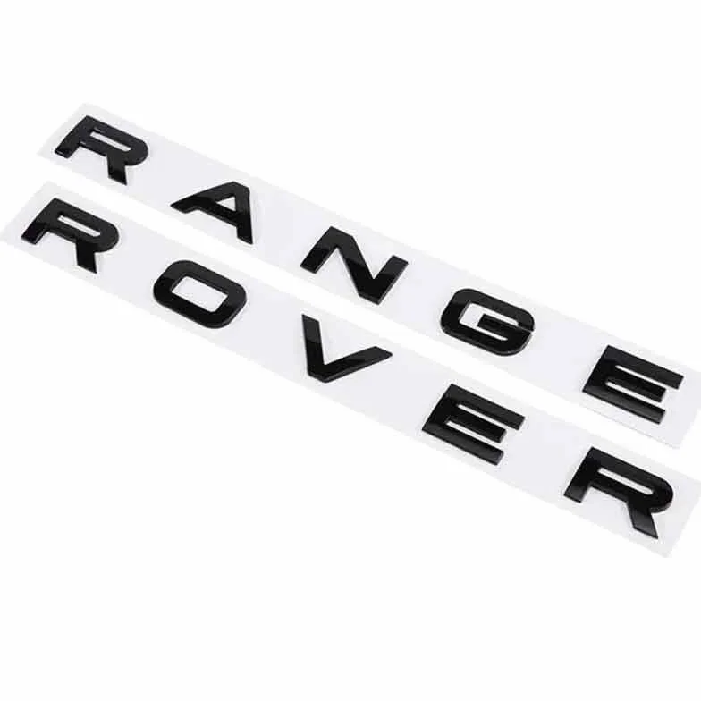 Emblema Land Rover Range Rover Velar Sport Discovery 2 3 4 cromato 3D