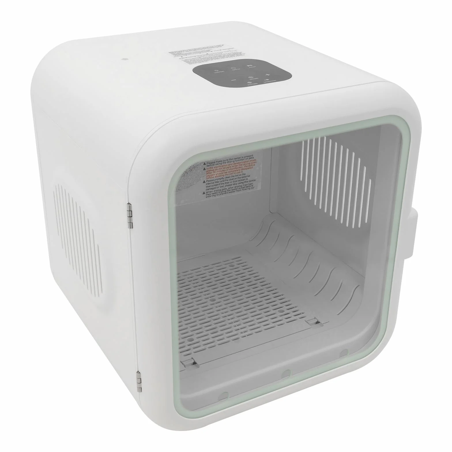 Asciugatrice elettrica per animali domestici 62L 800W 22-45°C 10-180 min