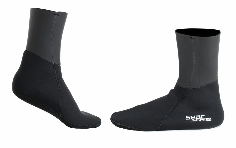 SEAC Anatomic HD, Calze in Neoprene, Calzino Termico per Pesca in Apnea e Immersioni con Pinne da Subacquea Unisex Adulto
