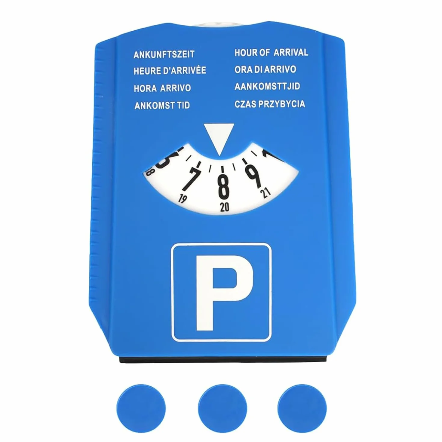 Disco orario, Disco orario con raschietto - Gadget Auto
